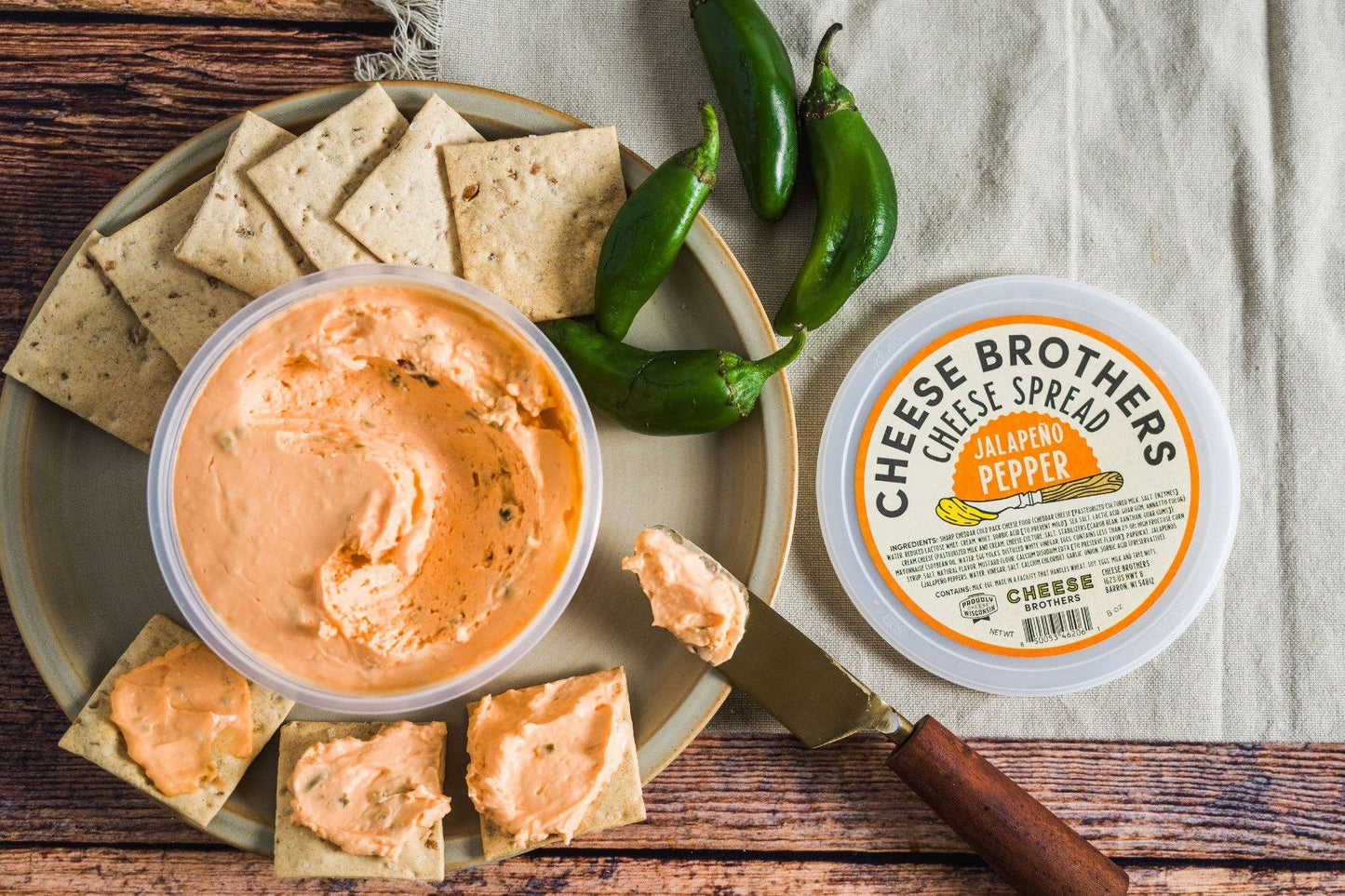 Artisan Cheese Spread Sampler (6-Pack)