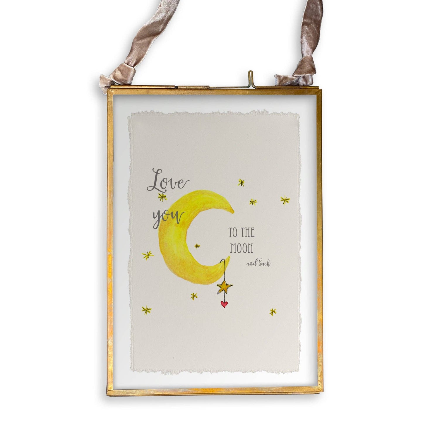 Love You to the Moon: - / Keep Words / Dishtowel