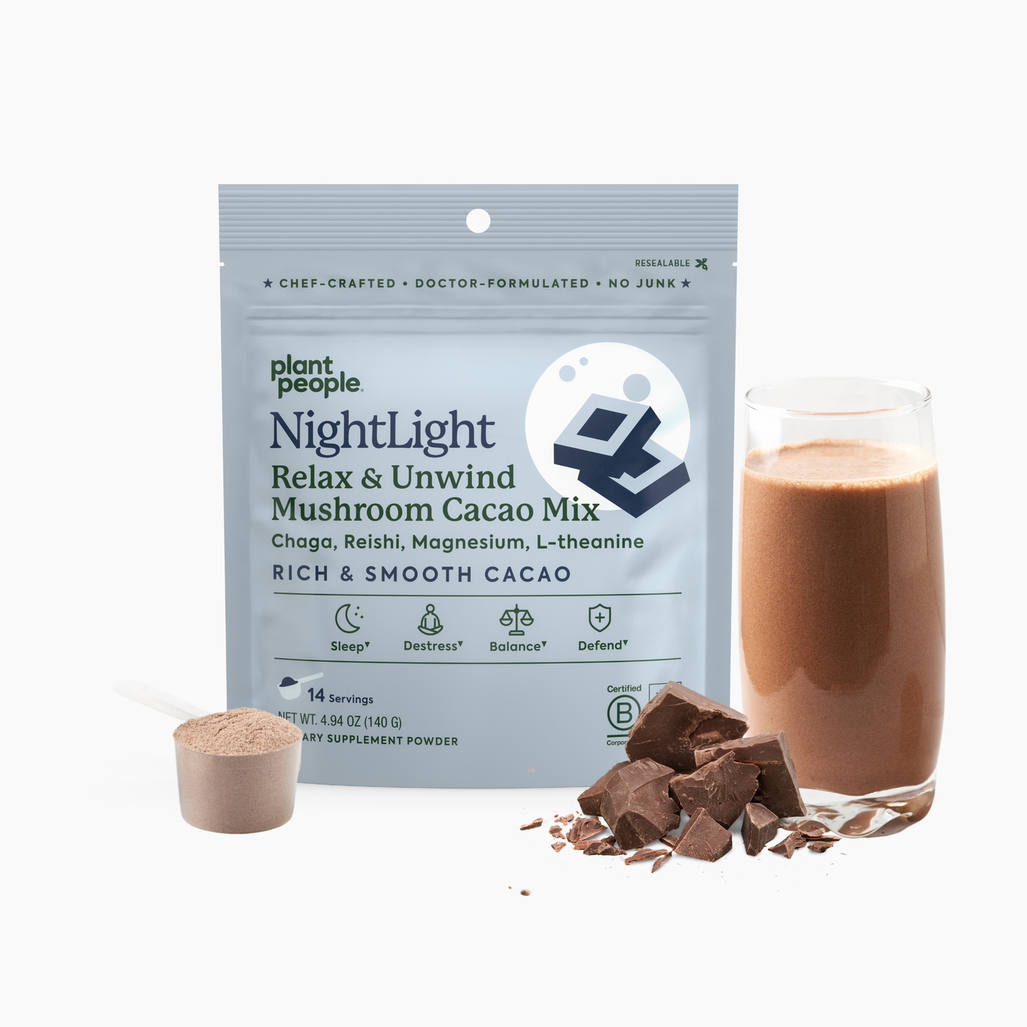 NightLight - Calming & Chill Mushroom Cacao Mix