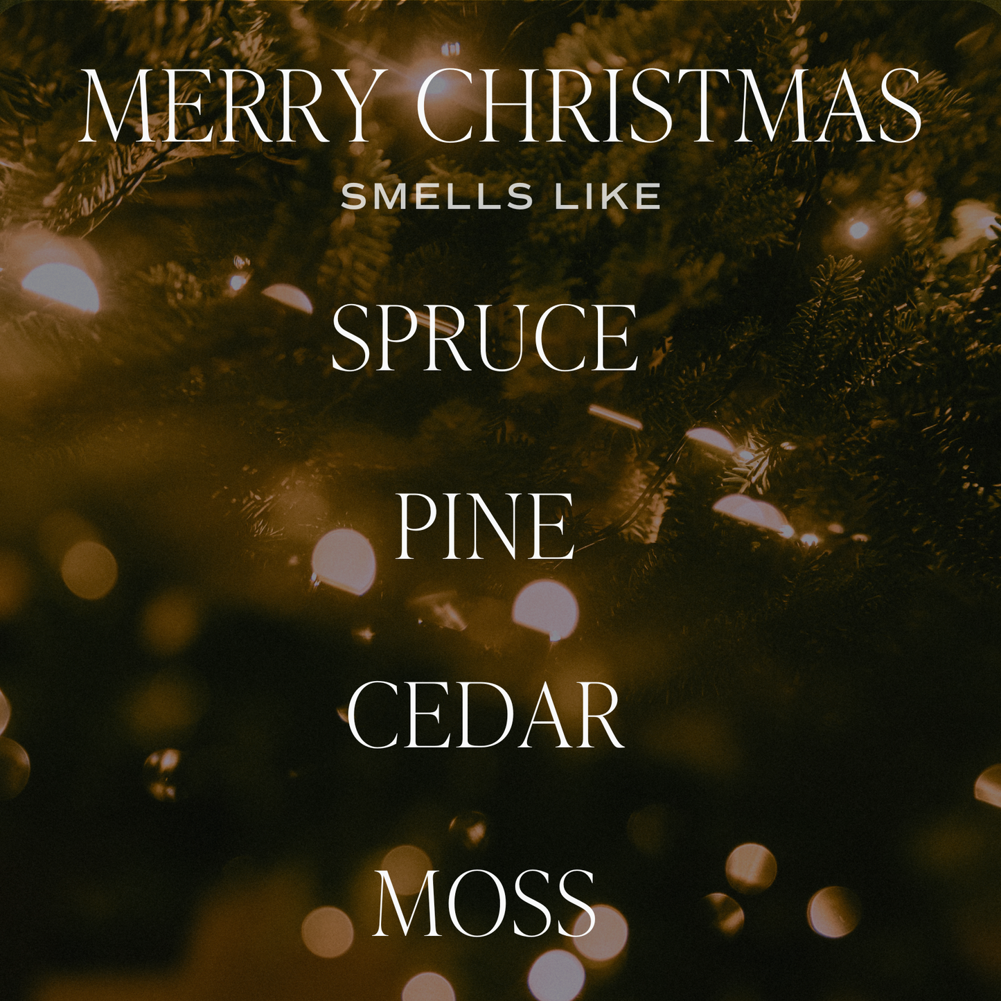 *NEW* Merry Christmas 9 oz Soy Candle - Christmas Decor