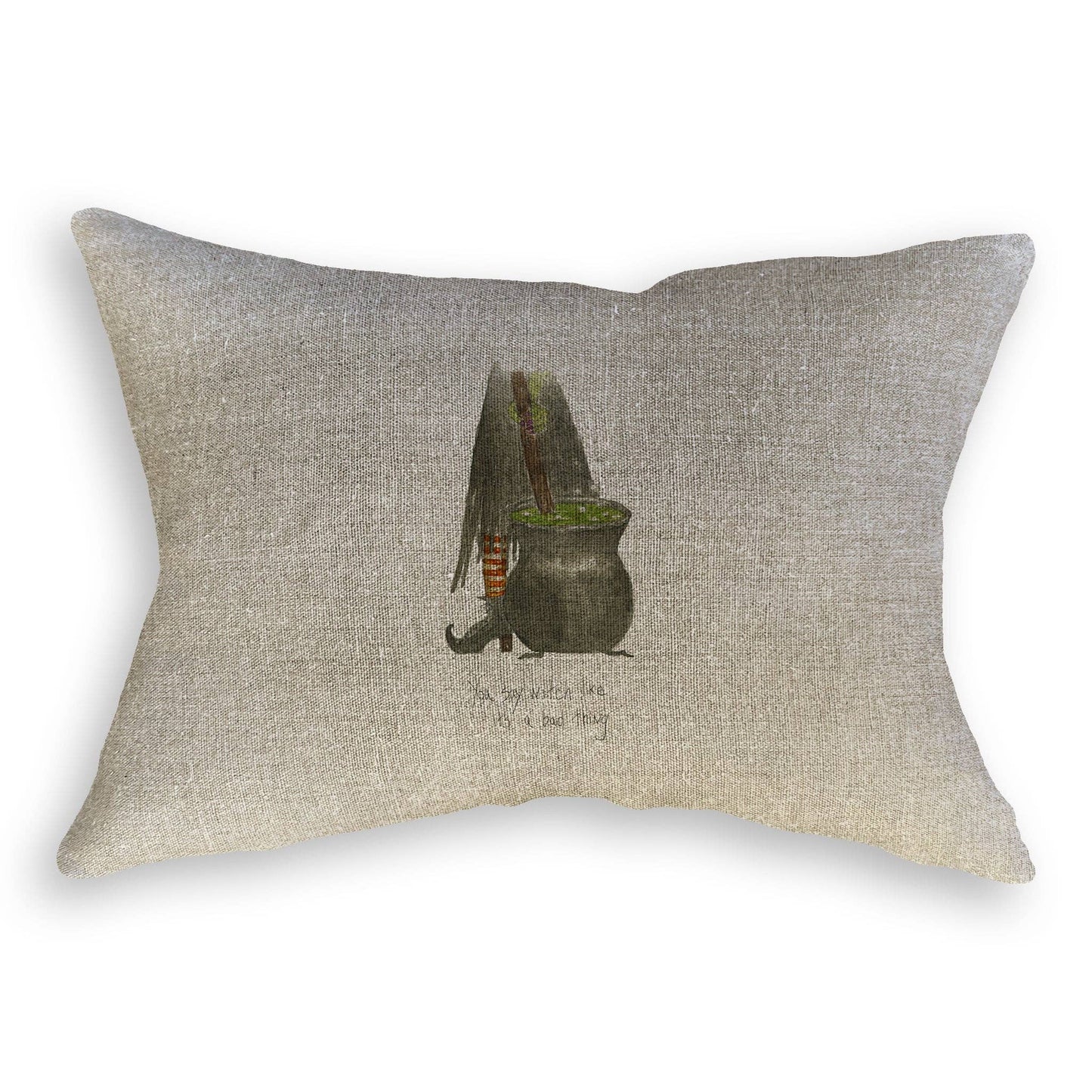 Witch Stirring Pot: Dishtowel / Keep Words / -