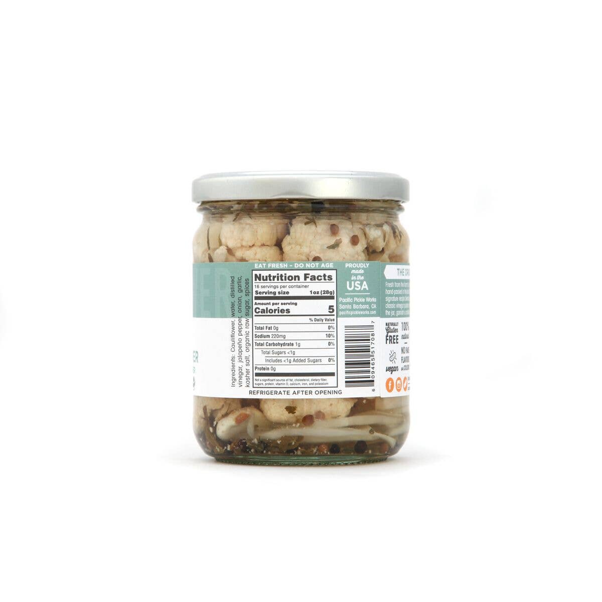 Cauliflower Power - Pickled Cauliflower Florets