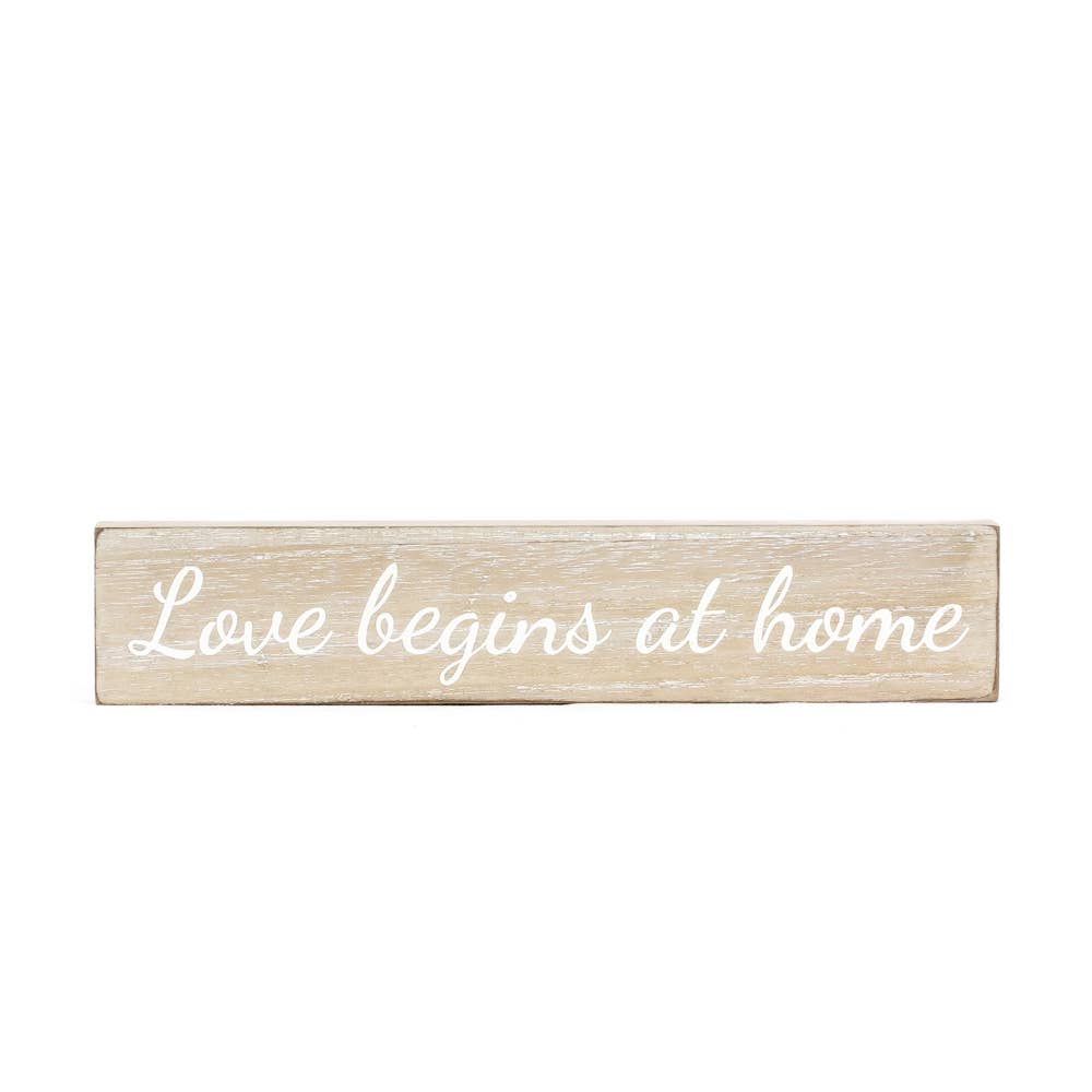 11832 - 10x2 rvs wd brick (LOVE/BEGINS) EVERYDAY VALENTINE