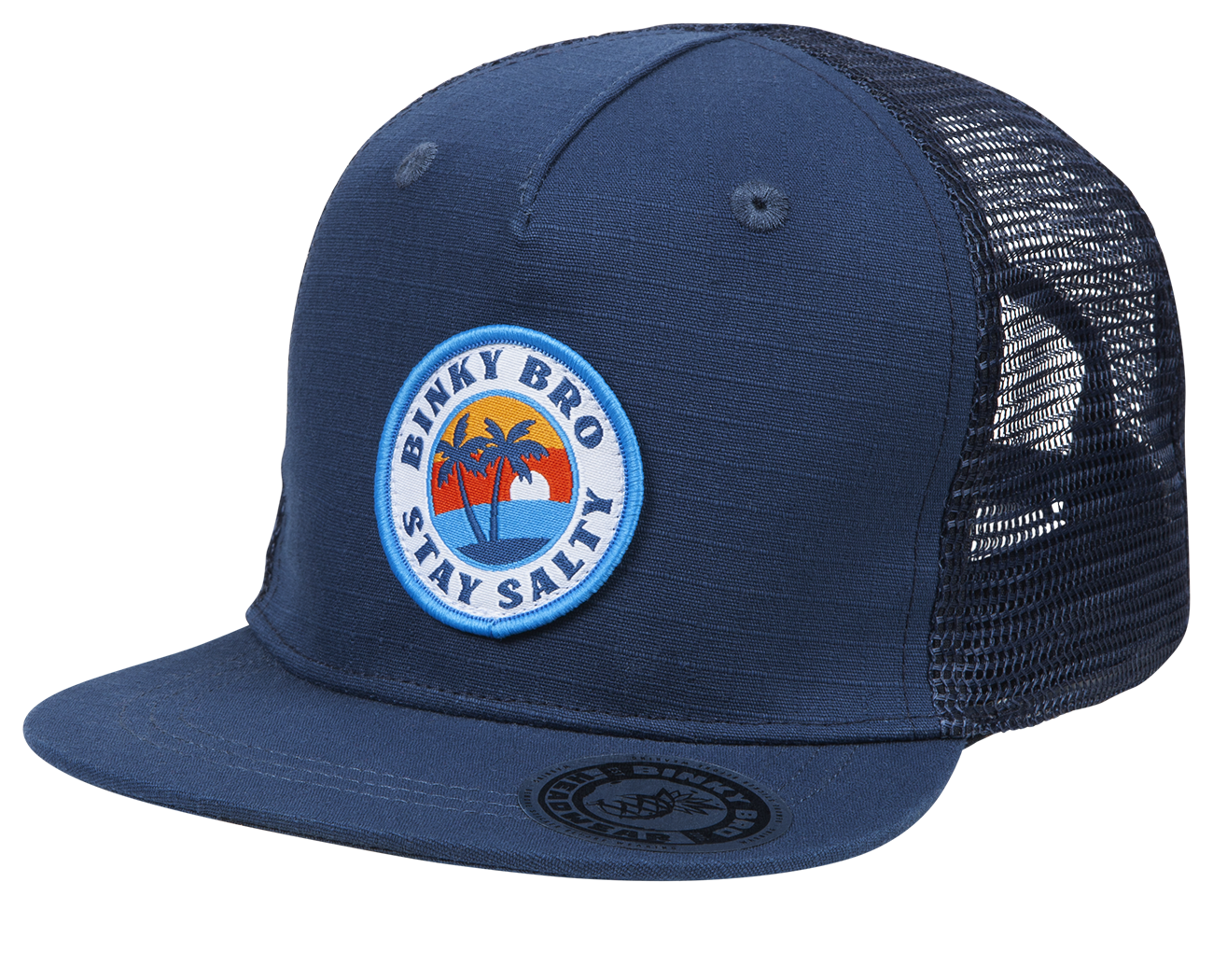 Pipes Hat: Toddler (12 months - 3 years) / Blue / Standard Fit