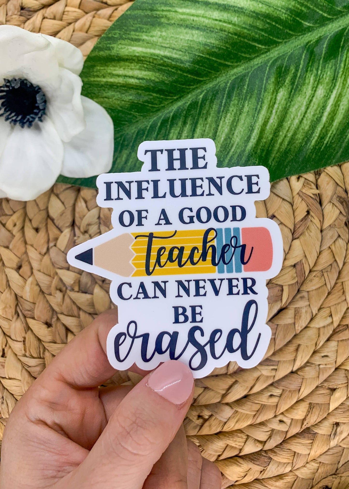 Good Teacher, Vinyl, Sticker, 3x3 inch