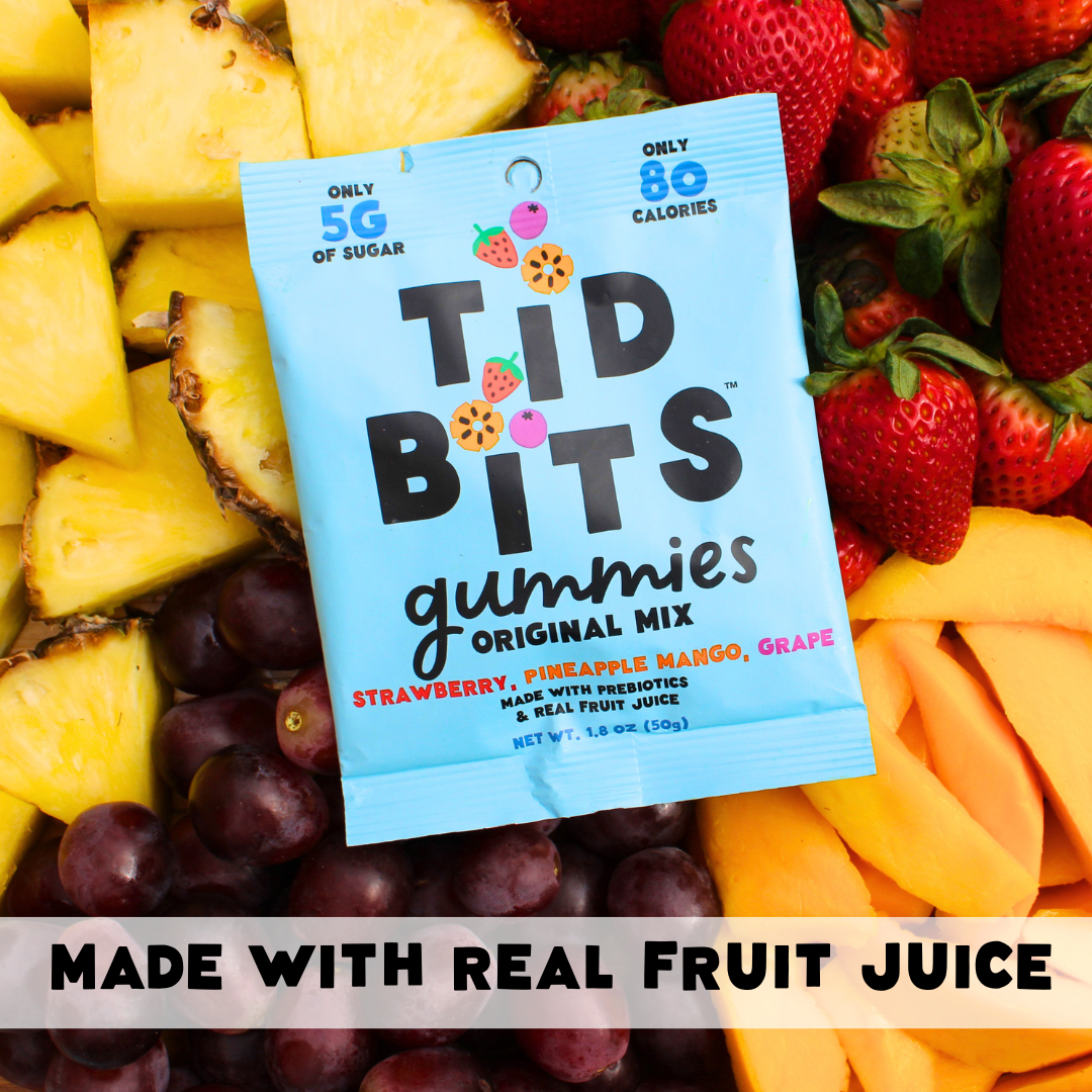 12pk Original Mix Gummy Candy, Low Sugar 5g, Prebiotics: 12 bags