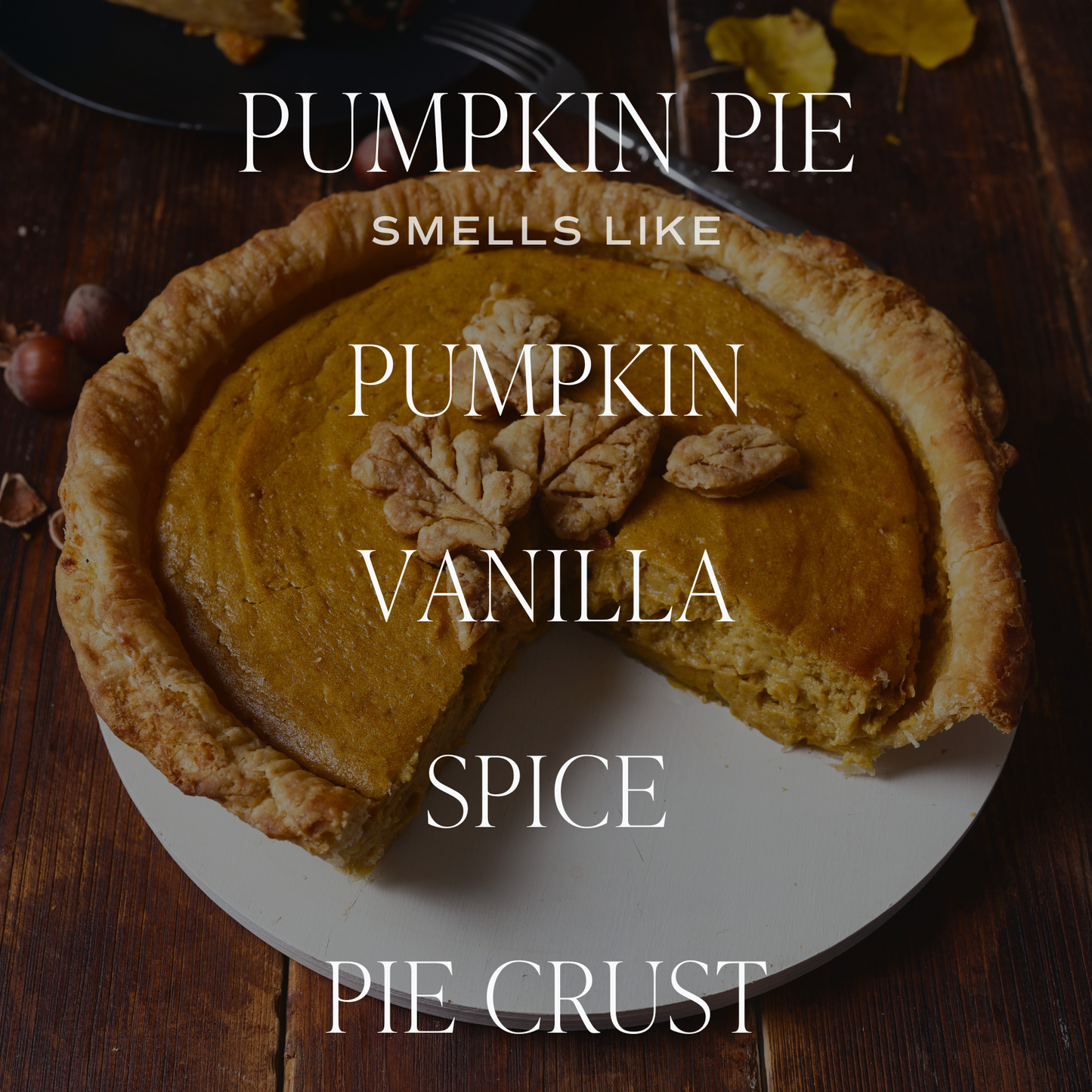 *NEW* Pumpkin Pie 15 oz Soy Candle - Fall Decor & Gifts