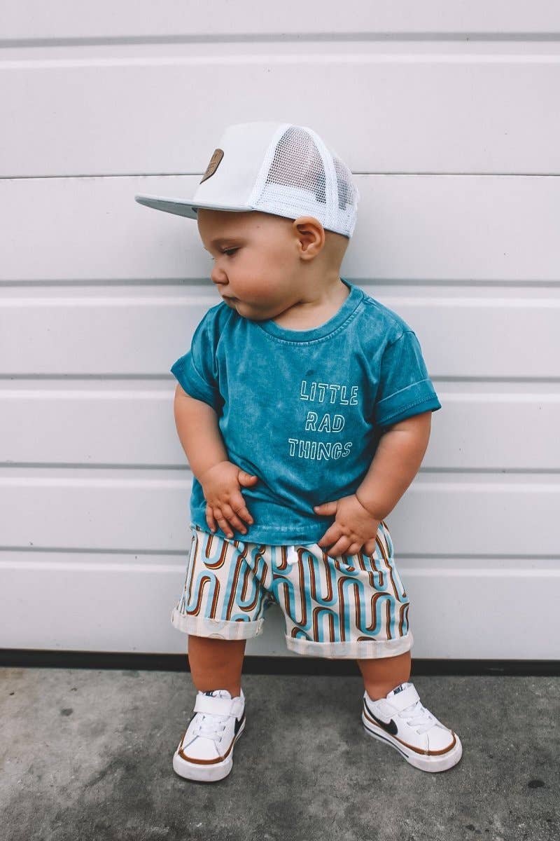 Rad To The Bone Tee: 4T
