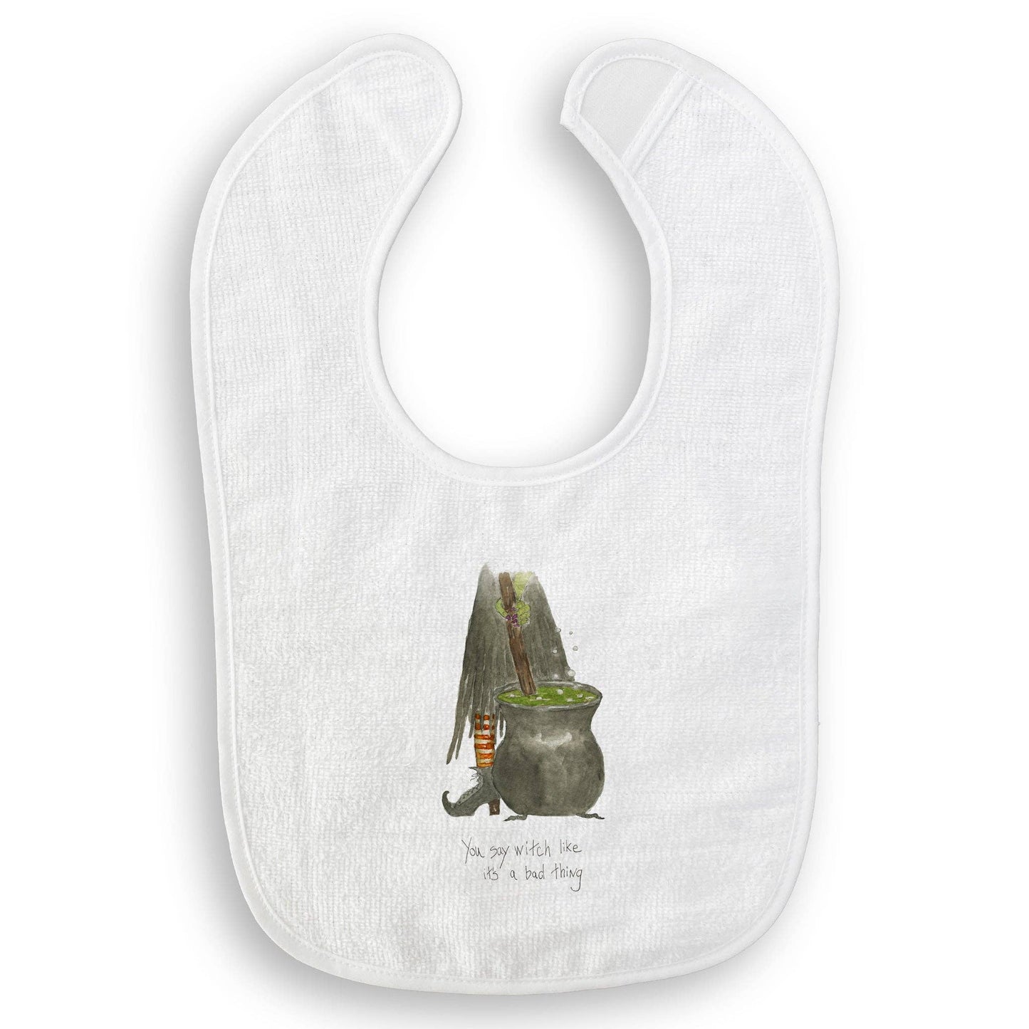 Witch Stirring Pot: Dishtowel / Keep Words / -