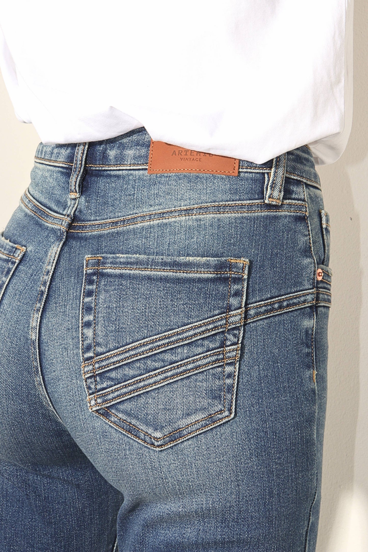 WESTERN TUMMY CONTROL Y2K BOOTCUT JEANS: 5 (26)