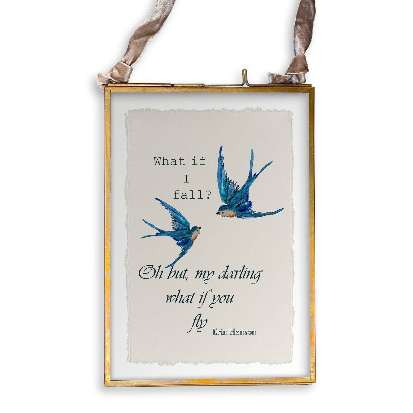 What If I Fall: Dishtowel / -