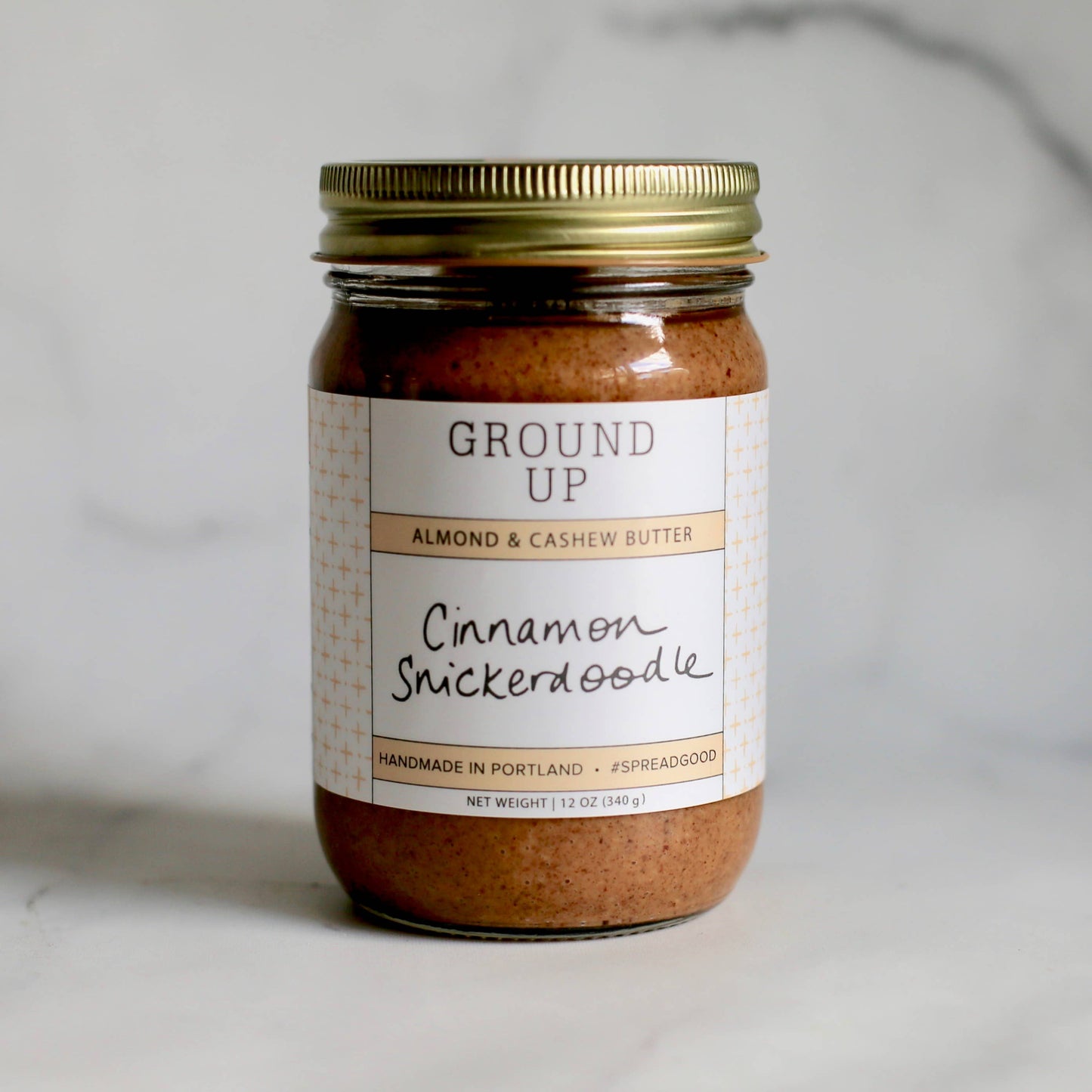 12oz - Cinnamon Snickerdoodle Almond + Cashew Nut Butter