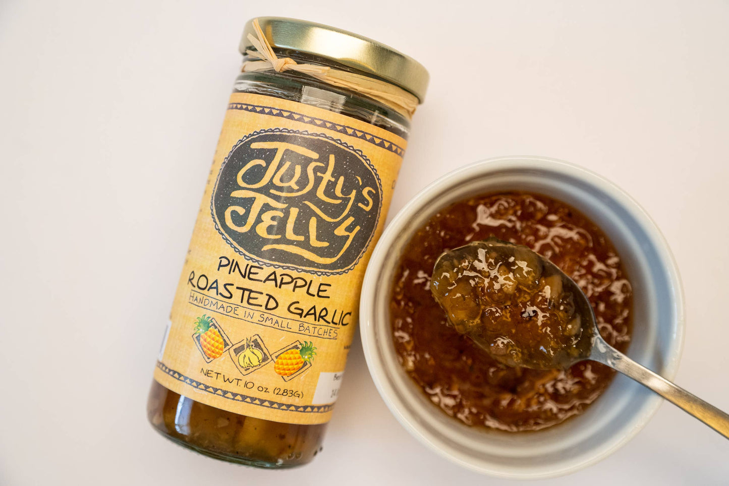Pineapple Roasted Garlic Jelly