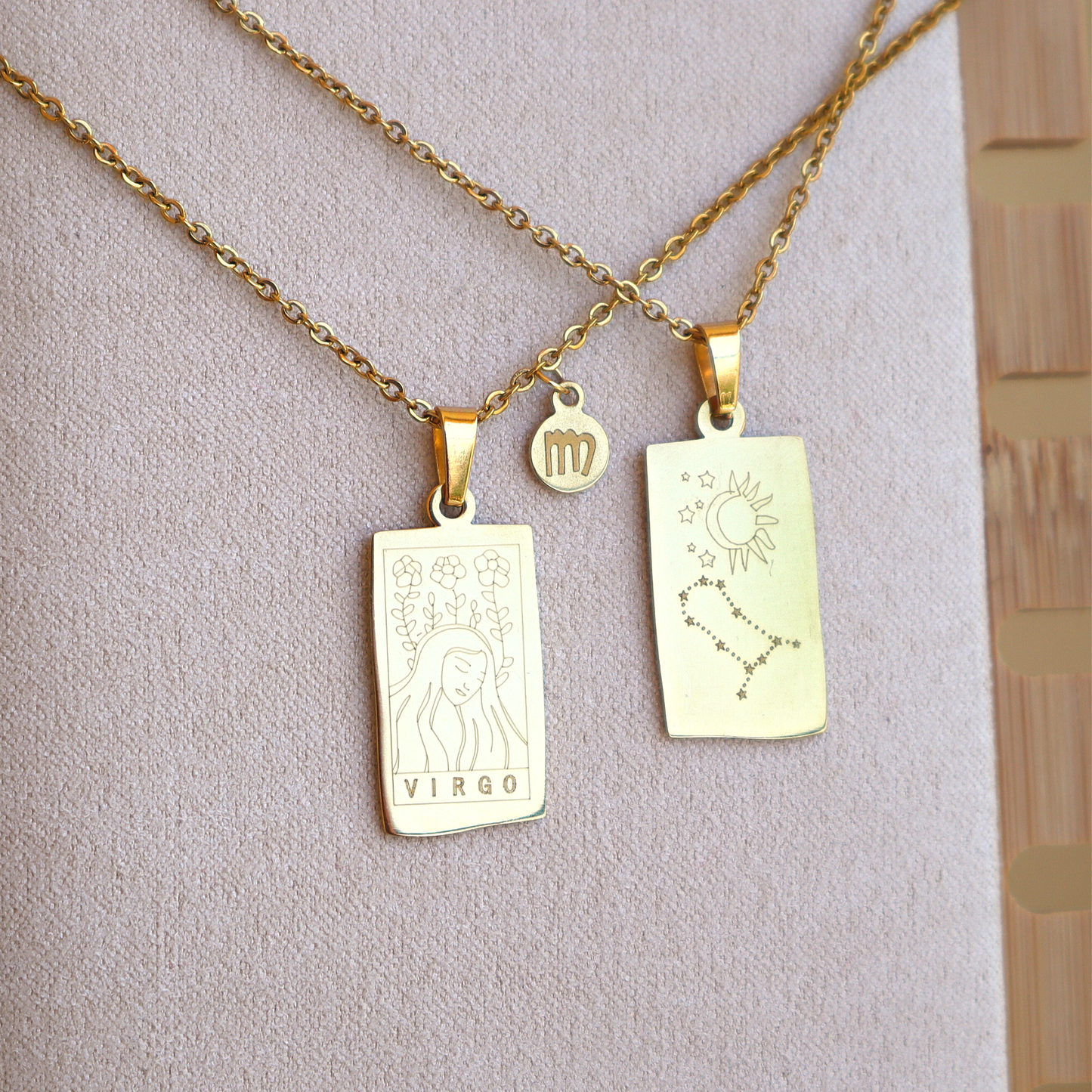 Minimalist Zodiac Necklace: Leo