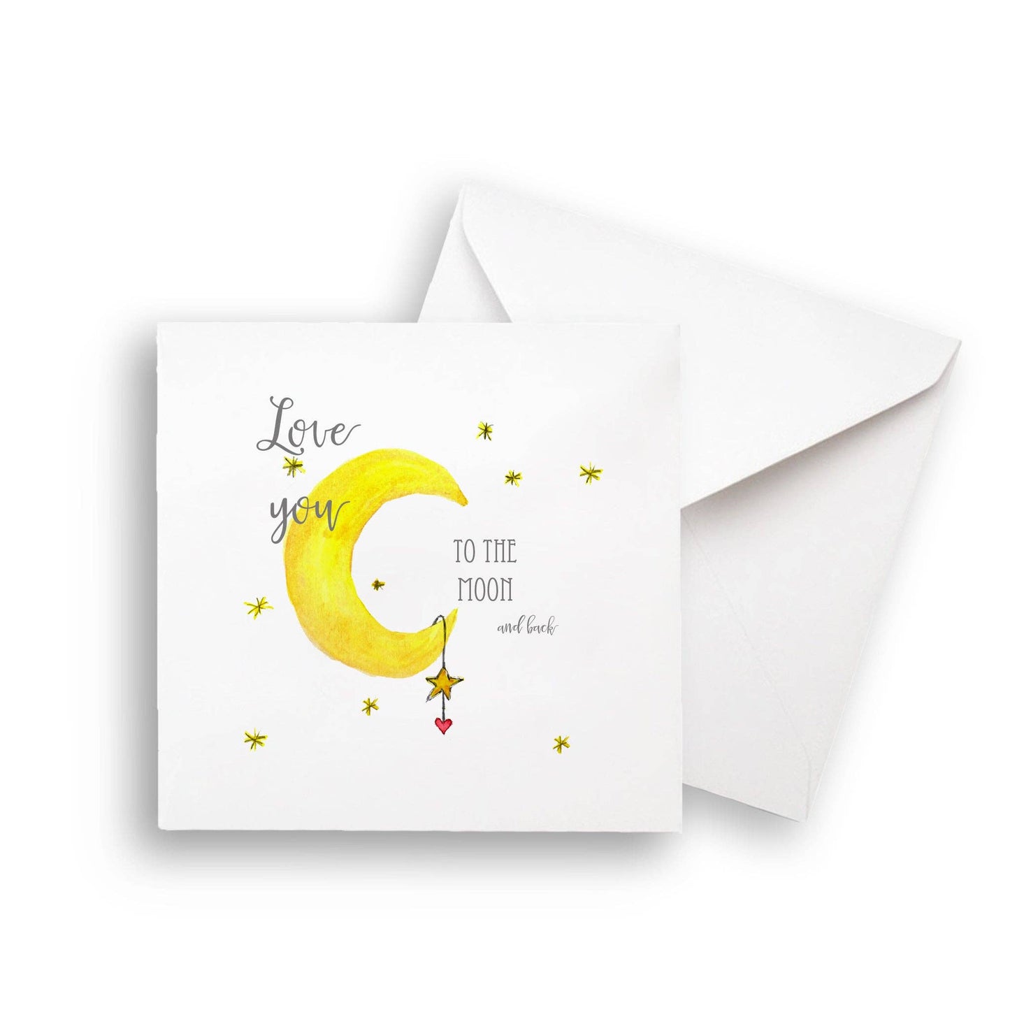 Love You to the Moon: - / Keep Words / Dishtowel