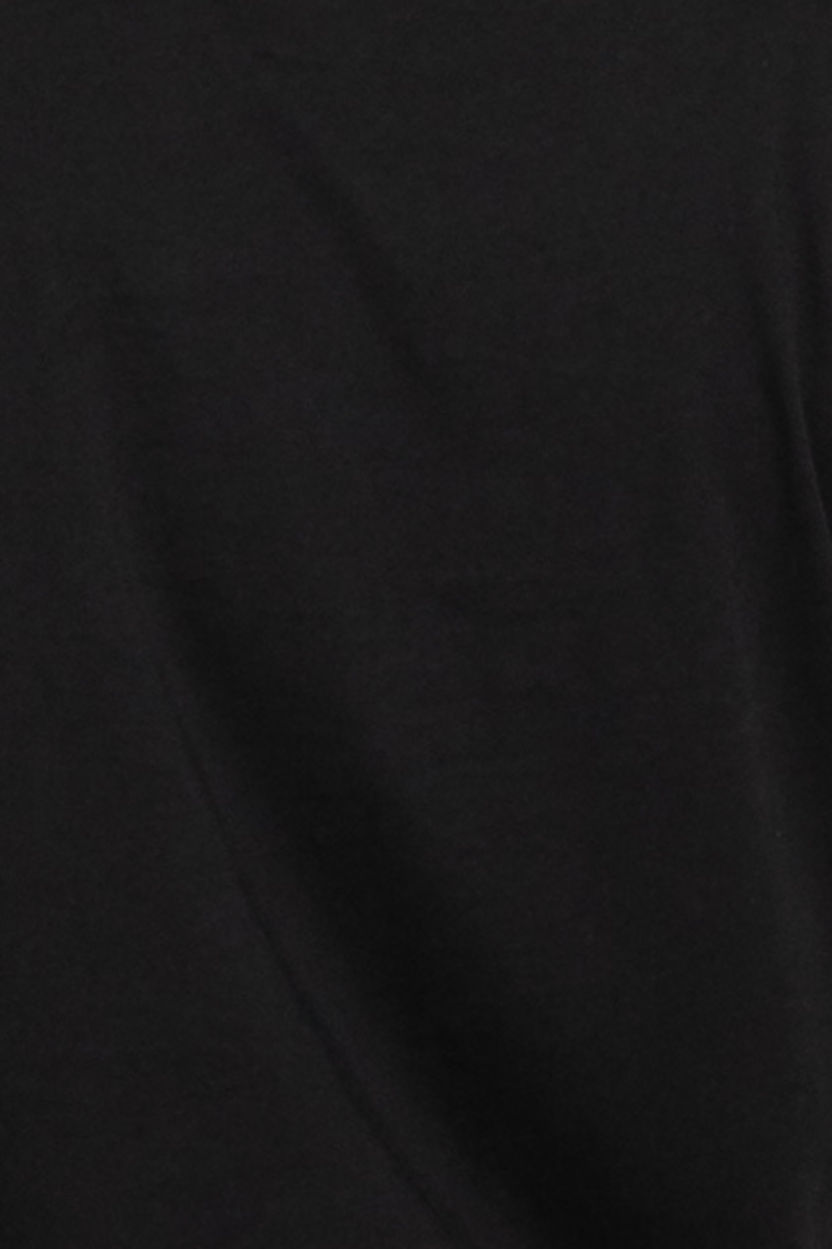 COTTON SHIRRED CROP TOP: SMALL / WALNUT