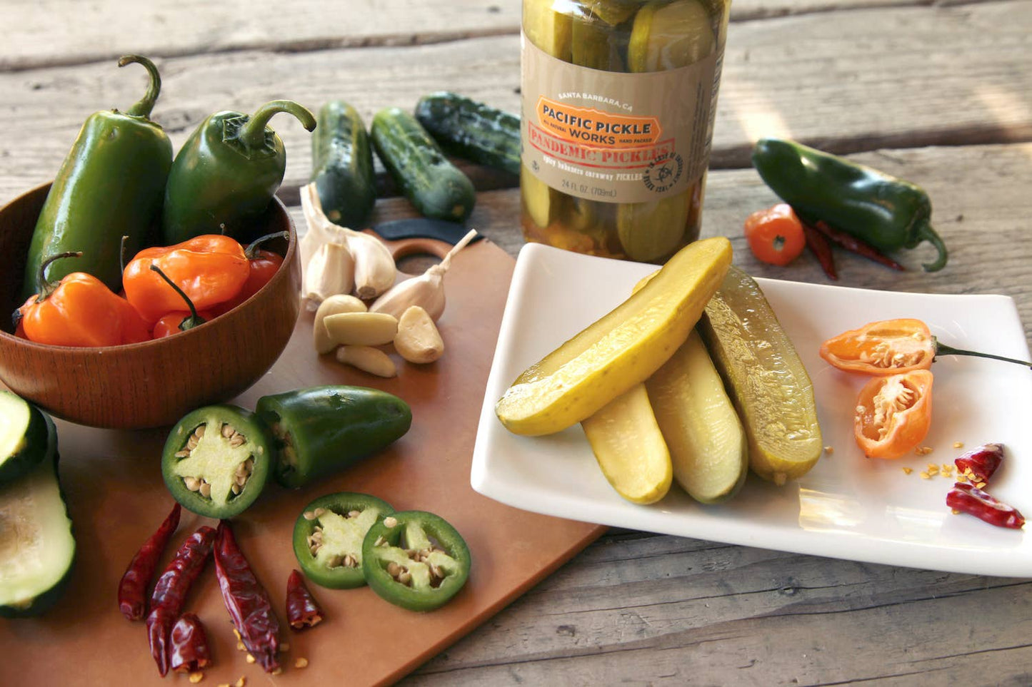 Pandemic Pickles - Habanero Caraway Pickles