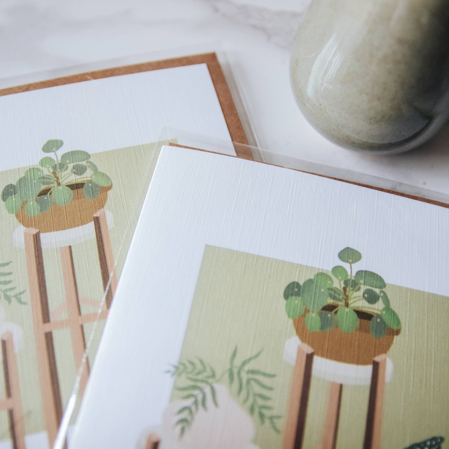 Potted Plants Birthday Card