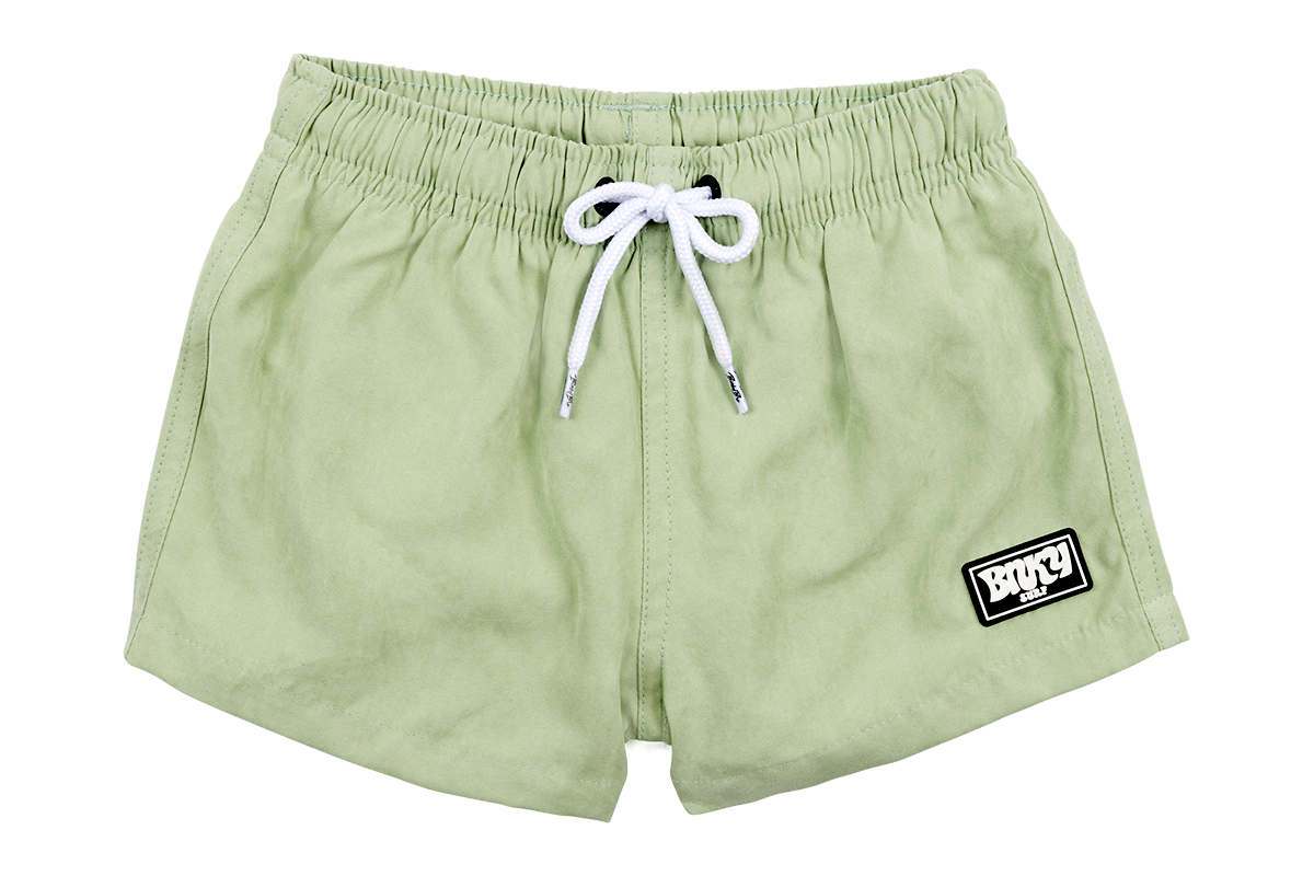 Green Suede Swimsuit: 18 months - 24 months