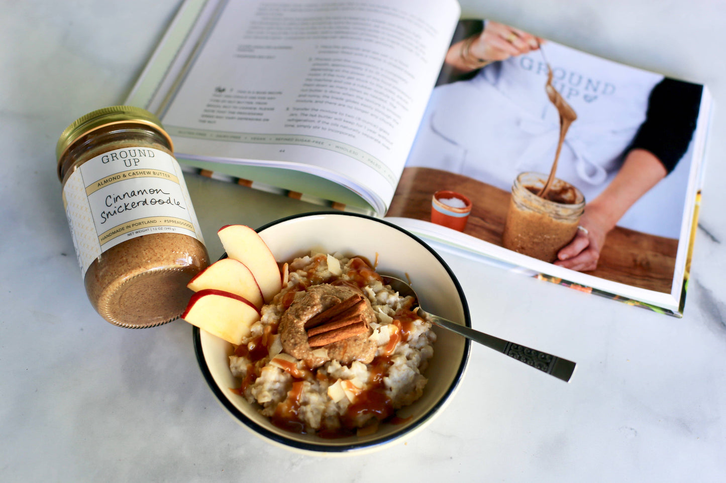 12oz - Cinnamon Snickerdoodle Almond + Cashew Nut Butter