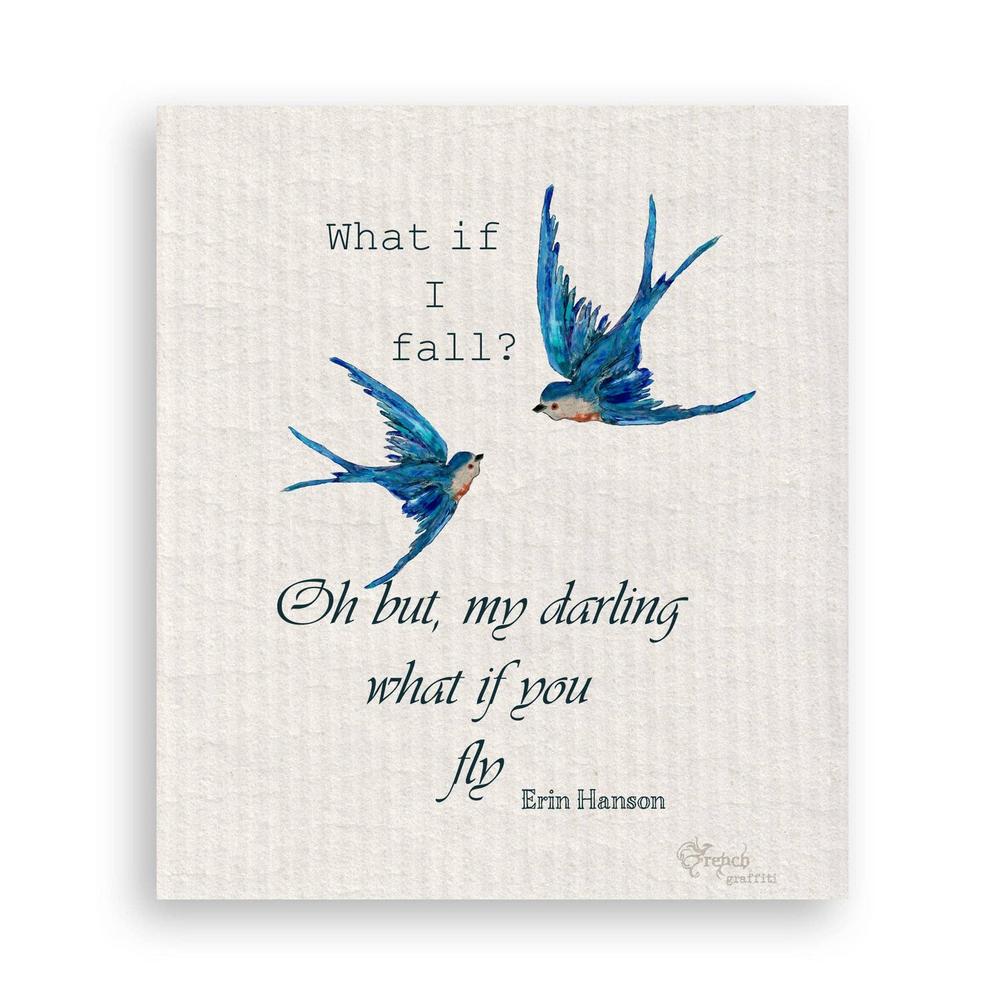 What If I Fall: Dishtowel / -