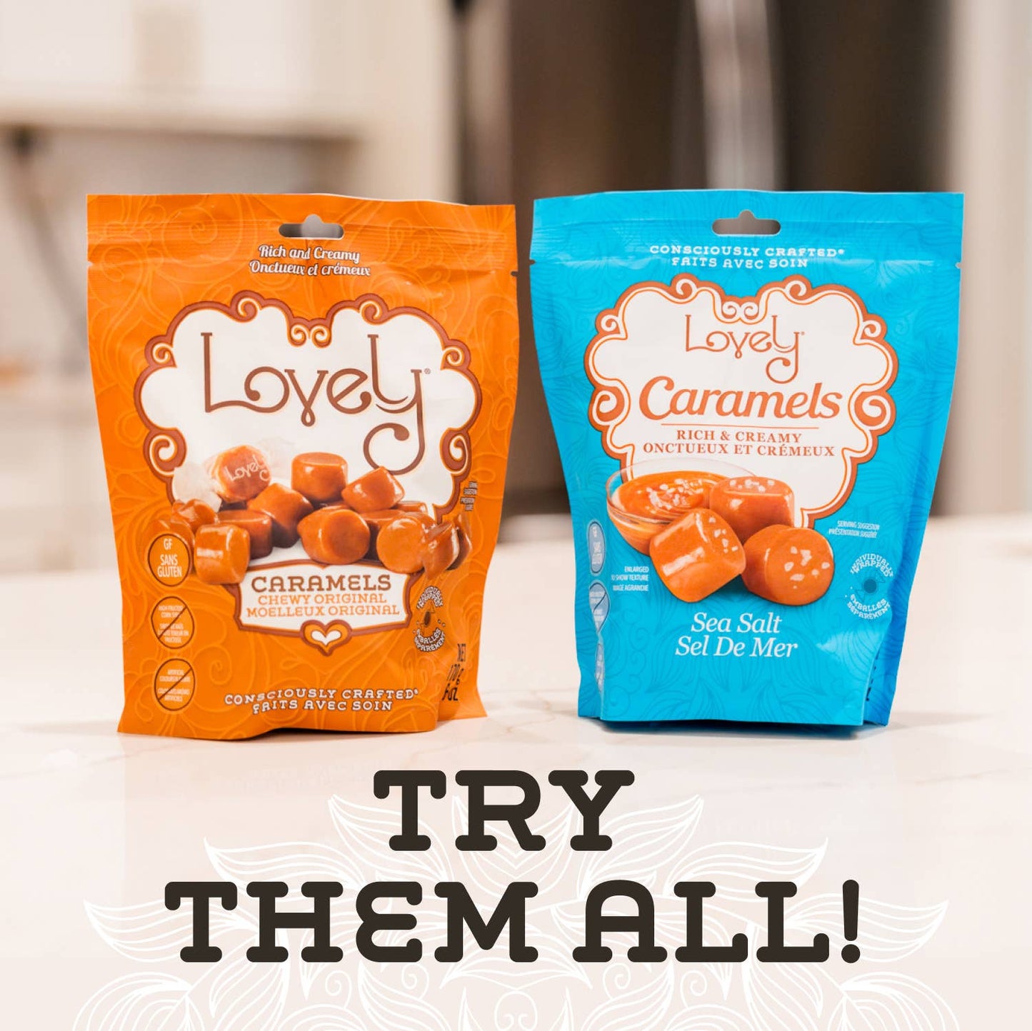 Sea Salt Caramel Candy - Gluten Free, Non-GMO