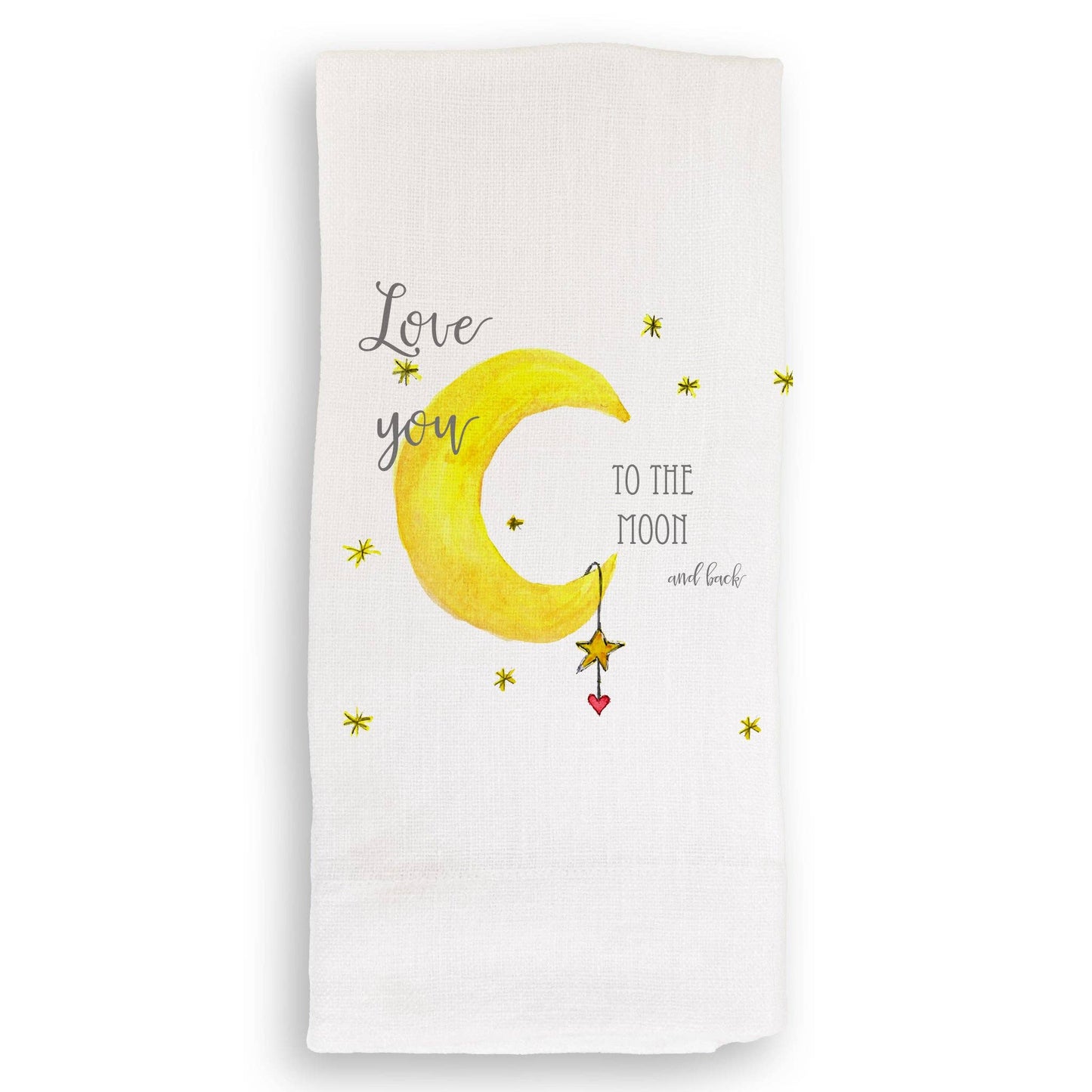 Love You to the Moon: - / Keep Words / Dishtowel