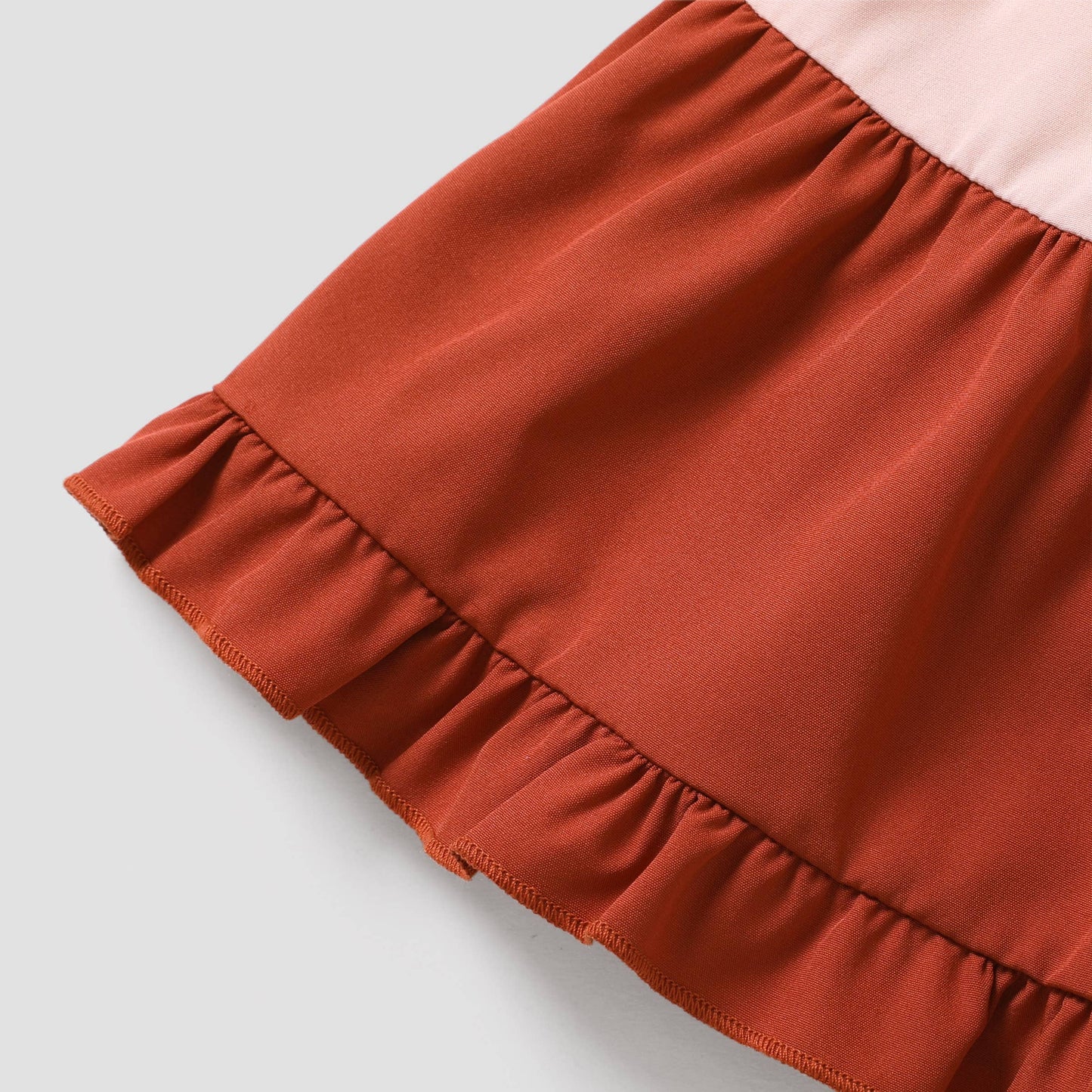 Baby Girl Fashionable Colorblock Cami Dress: ColorBlock / 12-18 Months