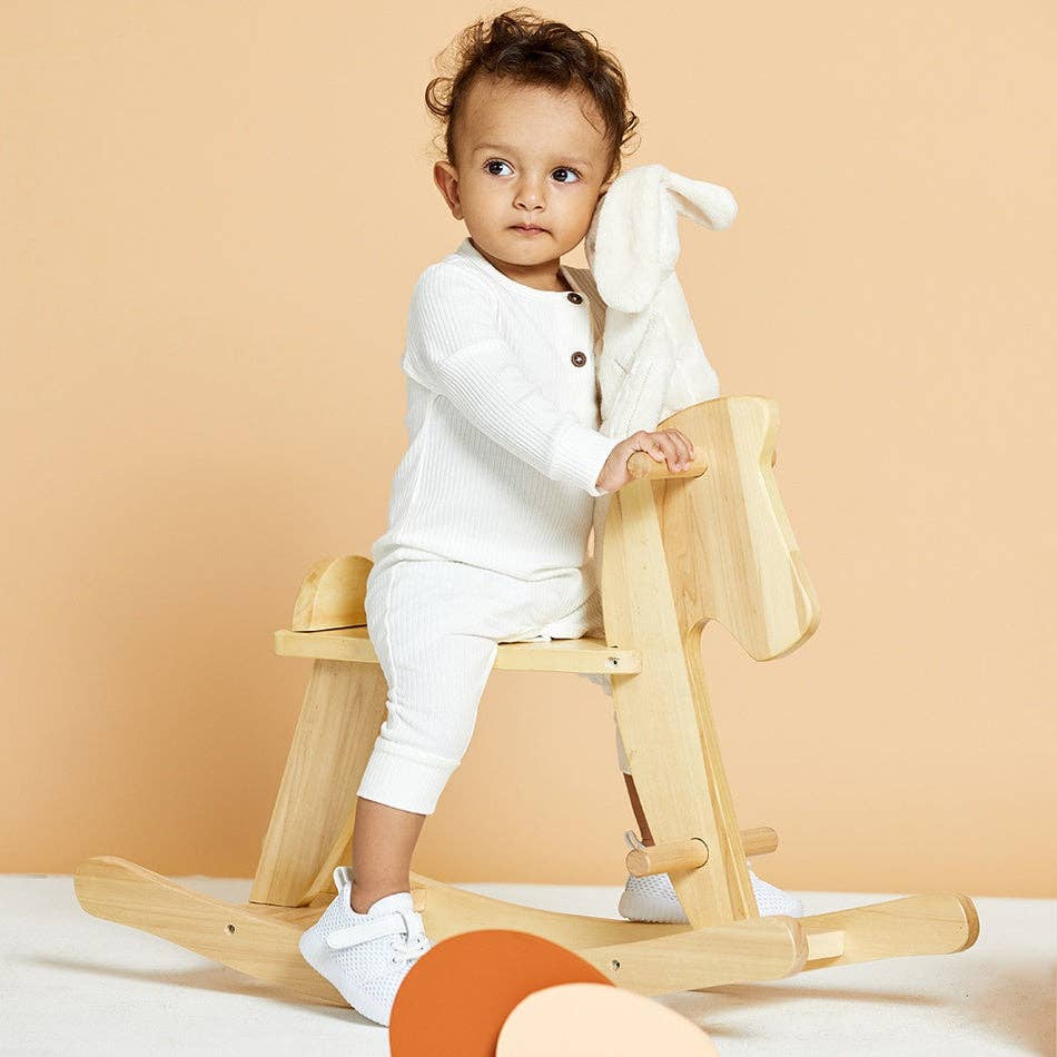 Baby Boy / Girl Cotton Knitted Style Cardigan Jumpsuit: 9-12 Months / Ginger