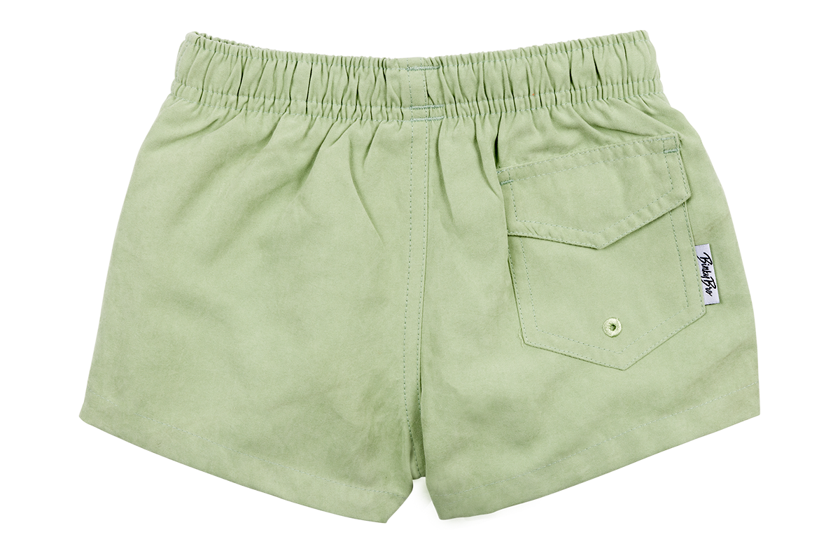 Green Suede Swimsuit: 18 months - 24 months
