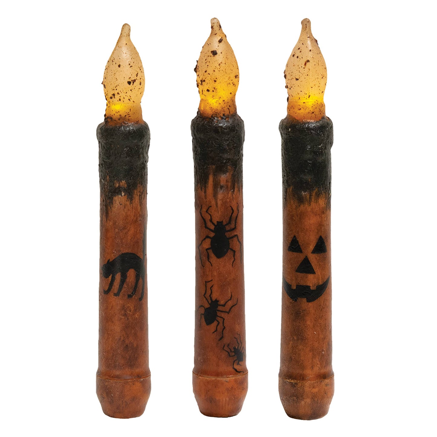 Halloween Timer Taper, 3 Assorted