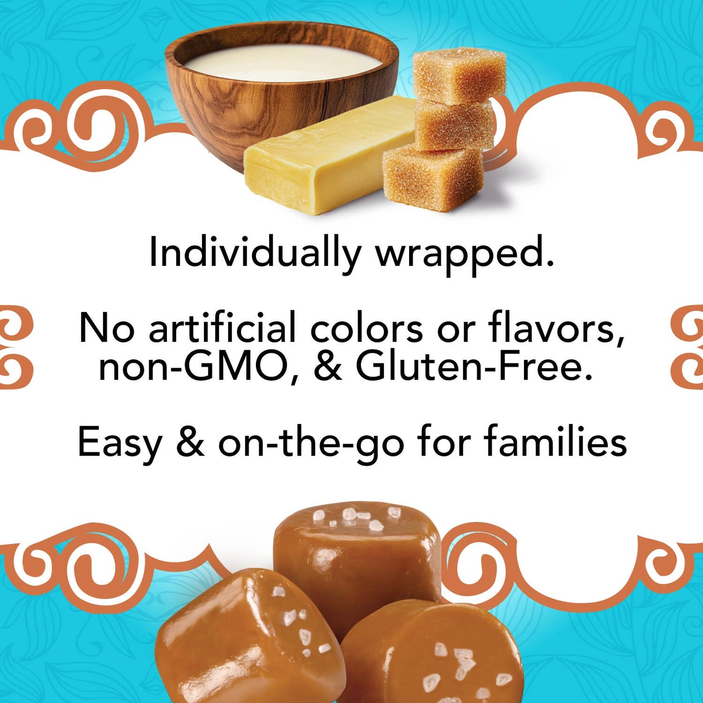 Sea Salt Caramel Candy - Gluten Free, Non-GMO