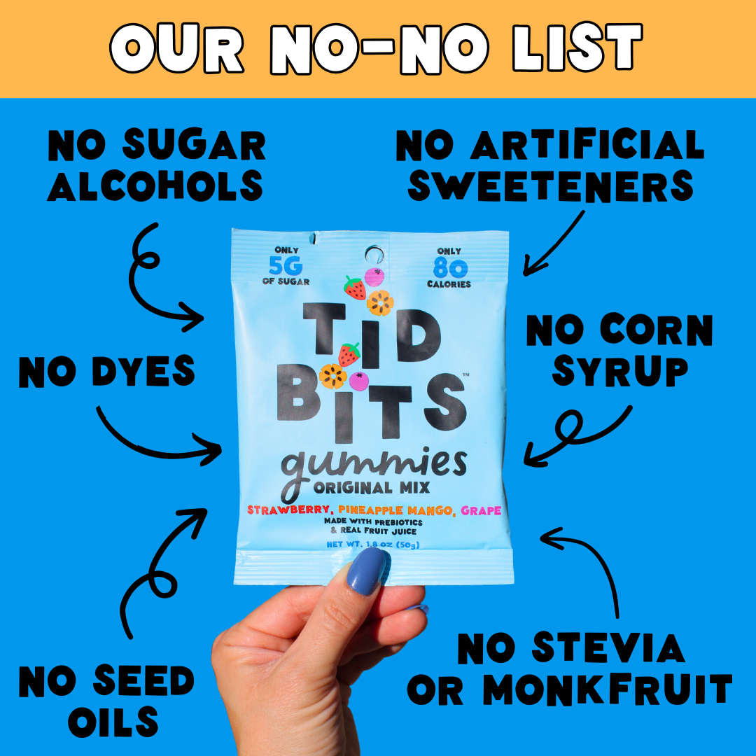 12pk Original Mix Gummy Candy, Low Sugar 5g, Prebiotics: 12 bags