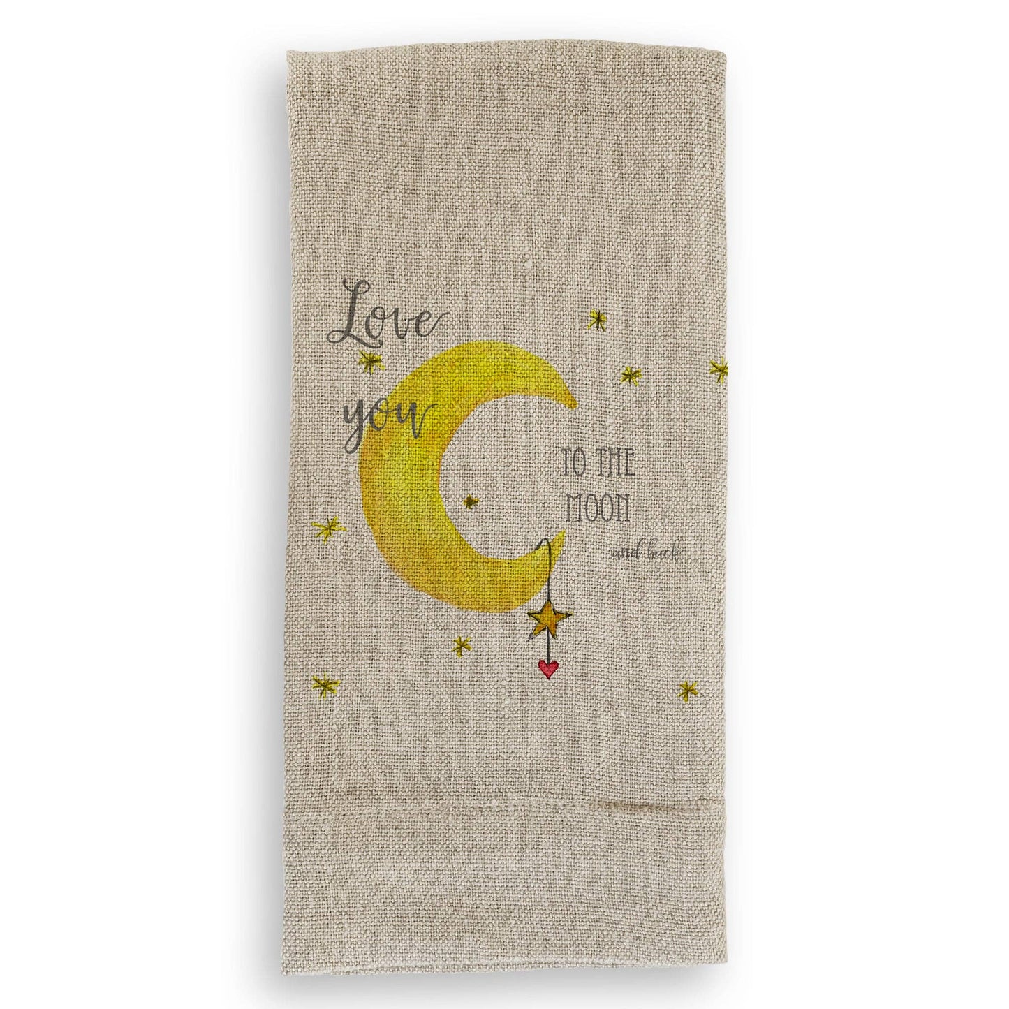 Love You to the Moon: - / Keep Words / Dishtowel