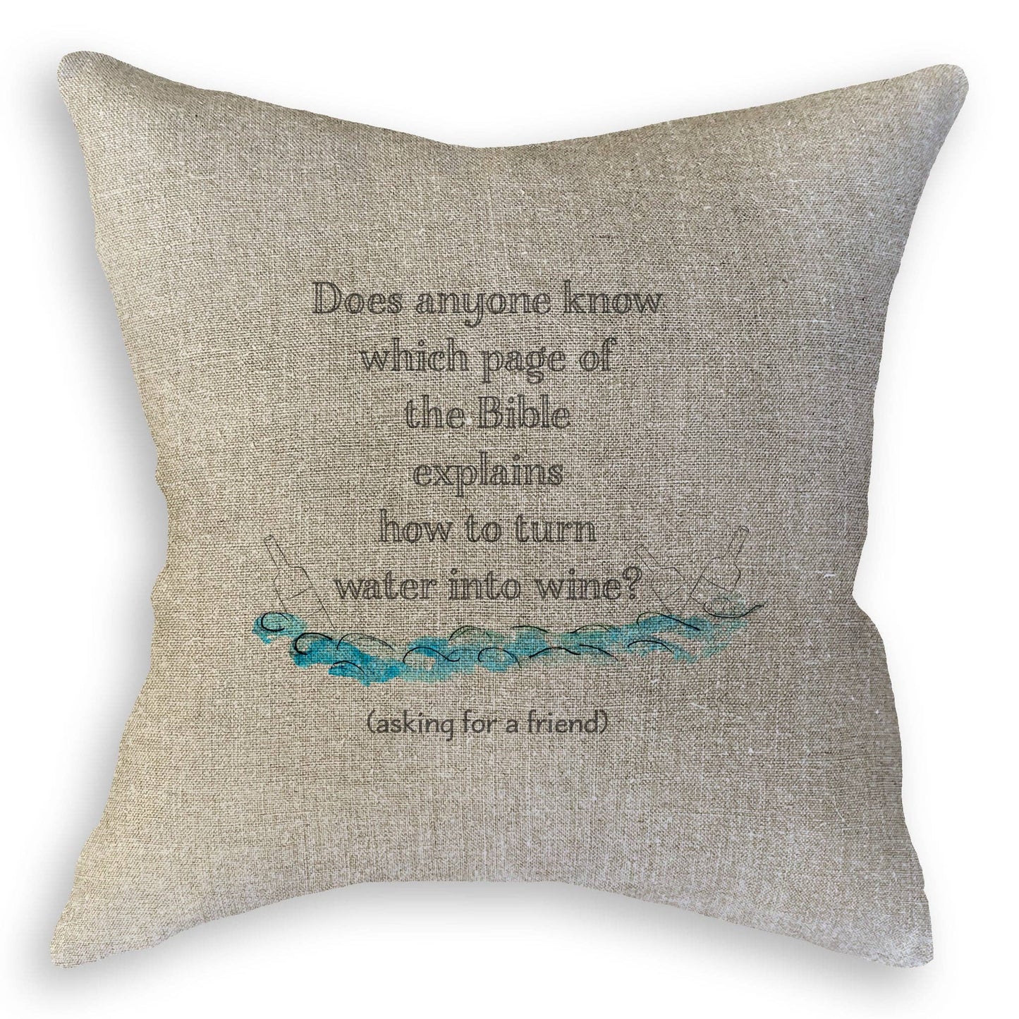 Water Into Wine: Dishtowel / -