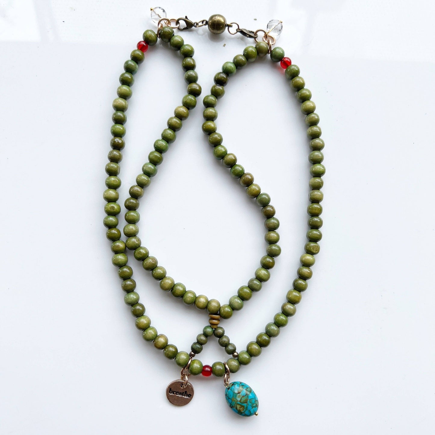 REMEMBER WHO THE FUCK YOU ARE | Boho Wrap: Green / S/M / Gold