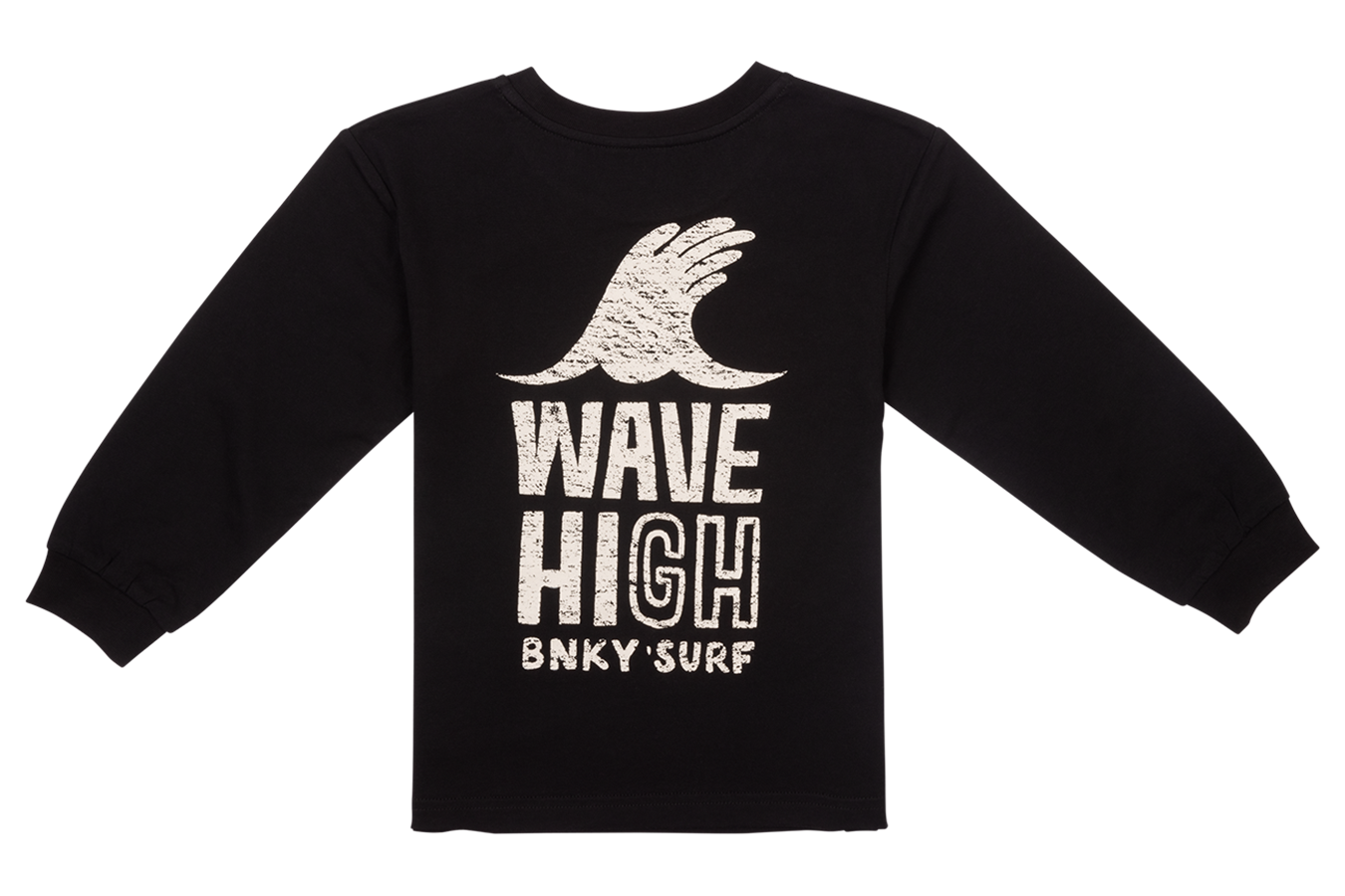 Wave High Long Sleeve Graphic T-Shirt: 6 months - 12 months