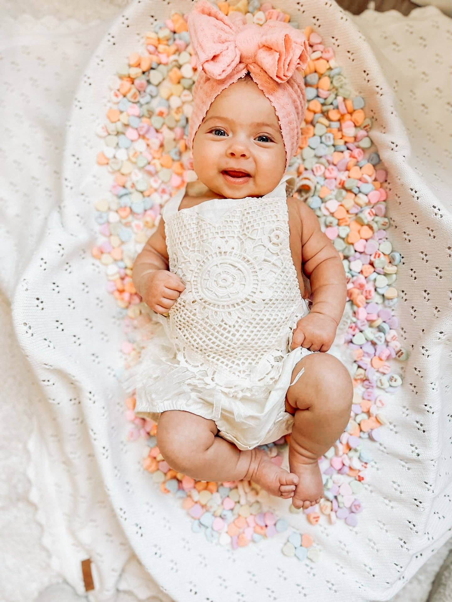 Luna | Boho Romper: 12-18m