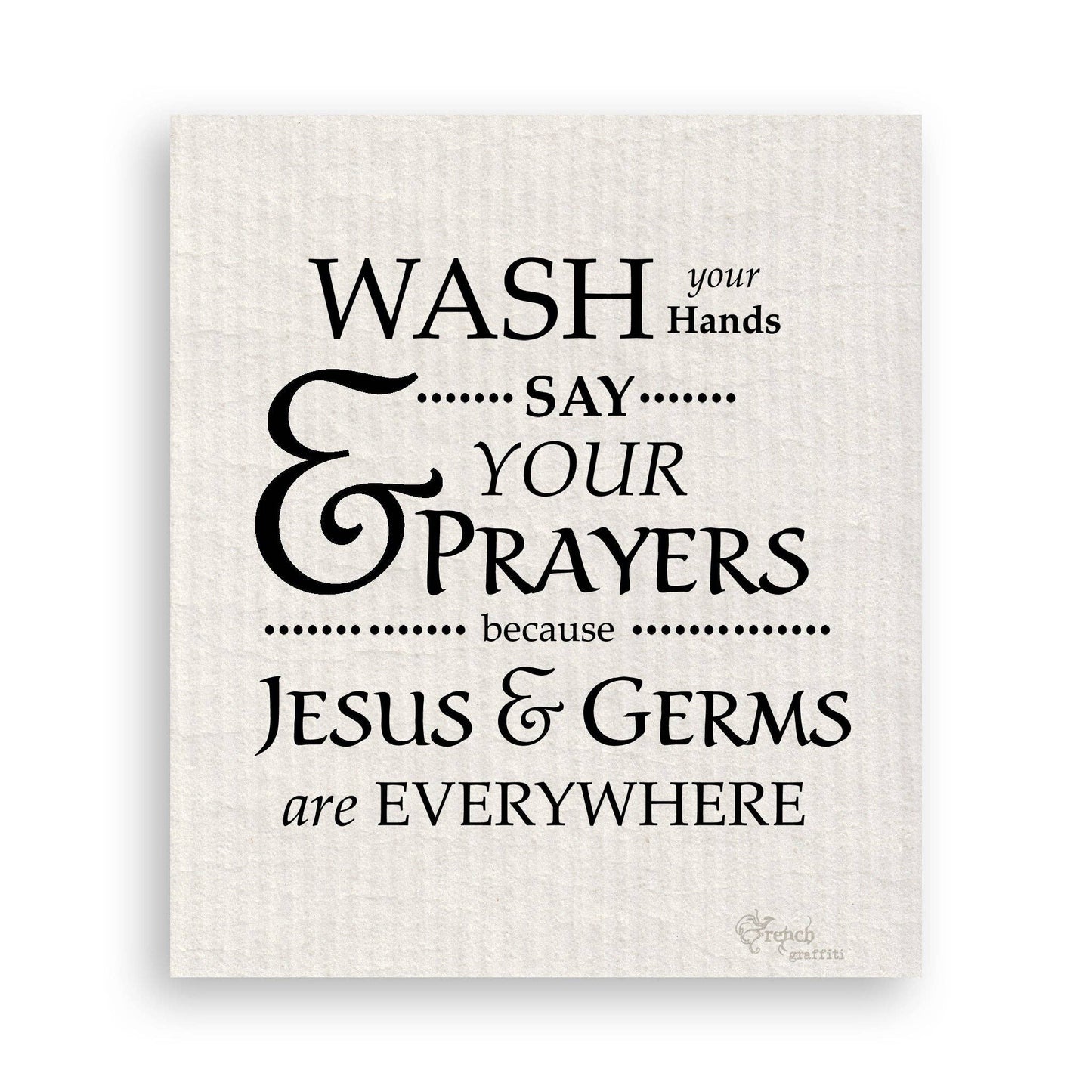 Wash Your Hands: Dishtowel / -