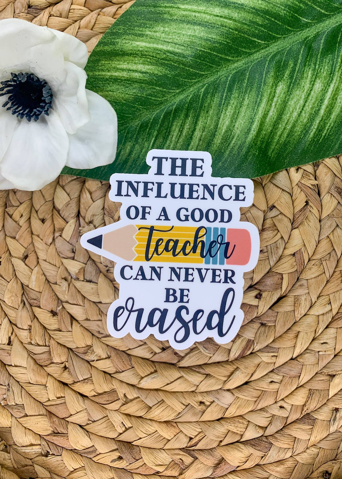 Good Teacher, Vinyl, Sticker, 3x3 inch