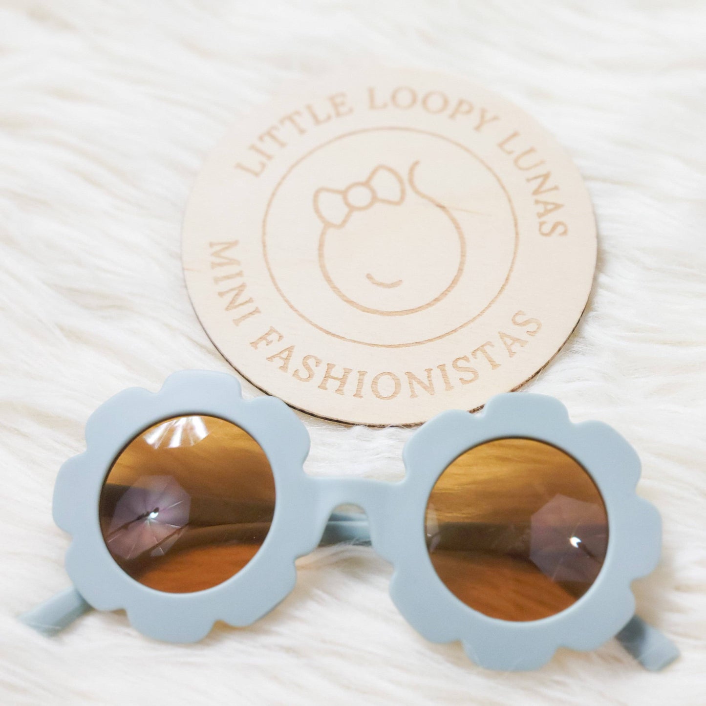 Retro Vintage Boho Floral Kids Toddler Sunglasses