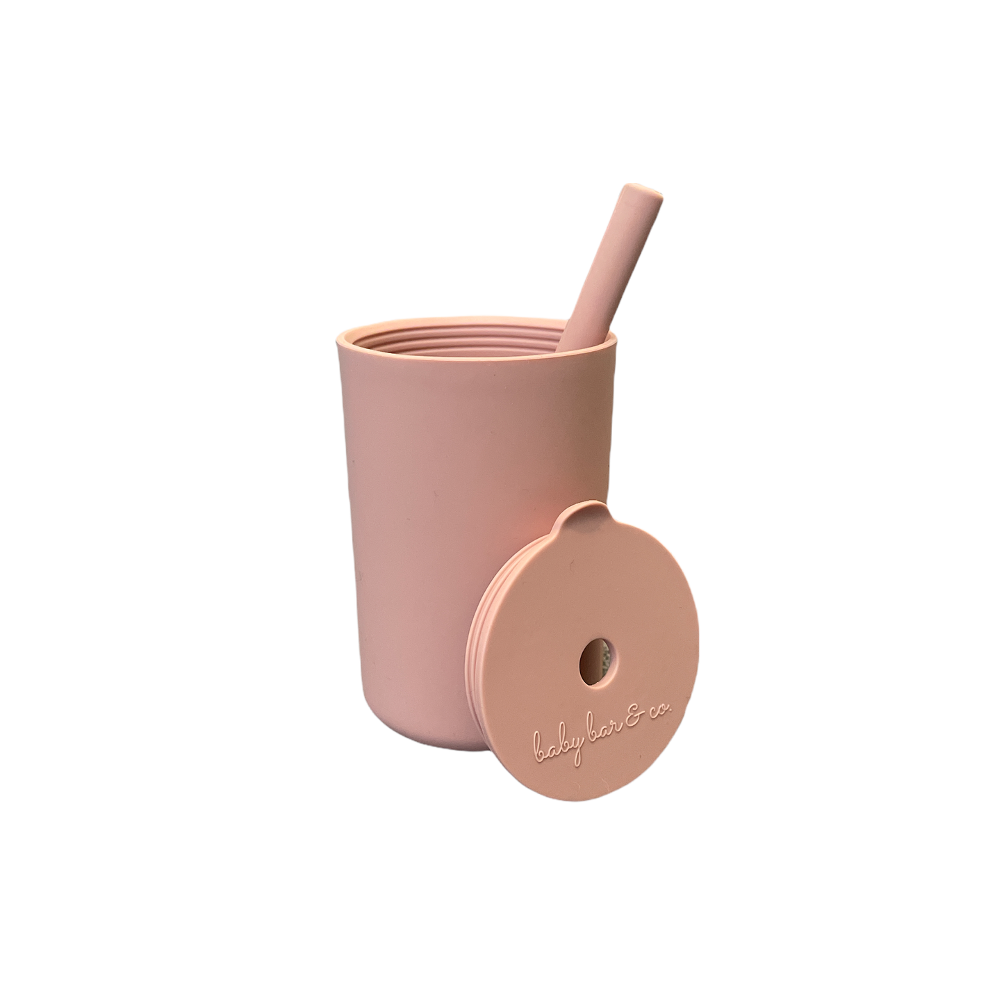 Baby Bar & Co. Silicone Lid Cup With Straw
