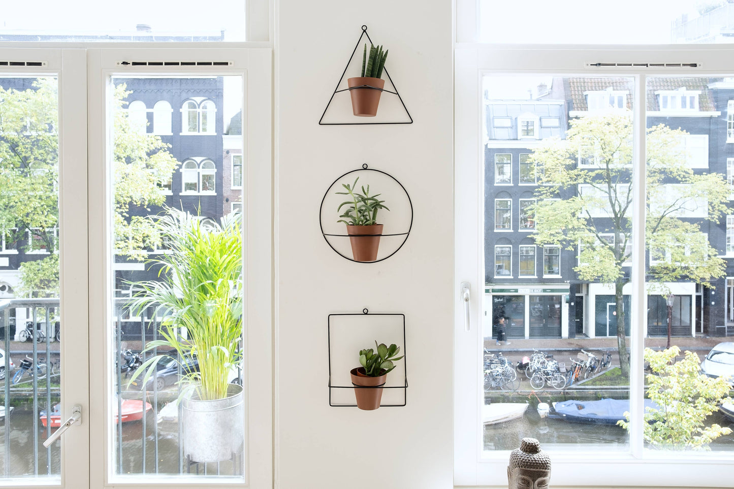 Set 3 Wall Hanging Planters for Indoor Plants, Wall Planter