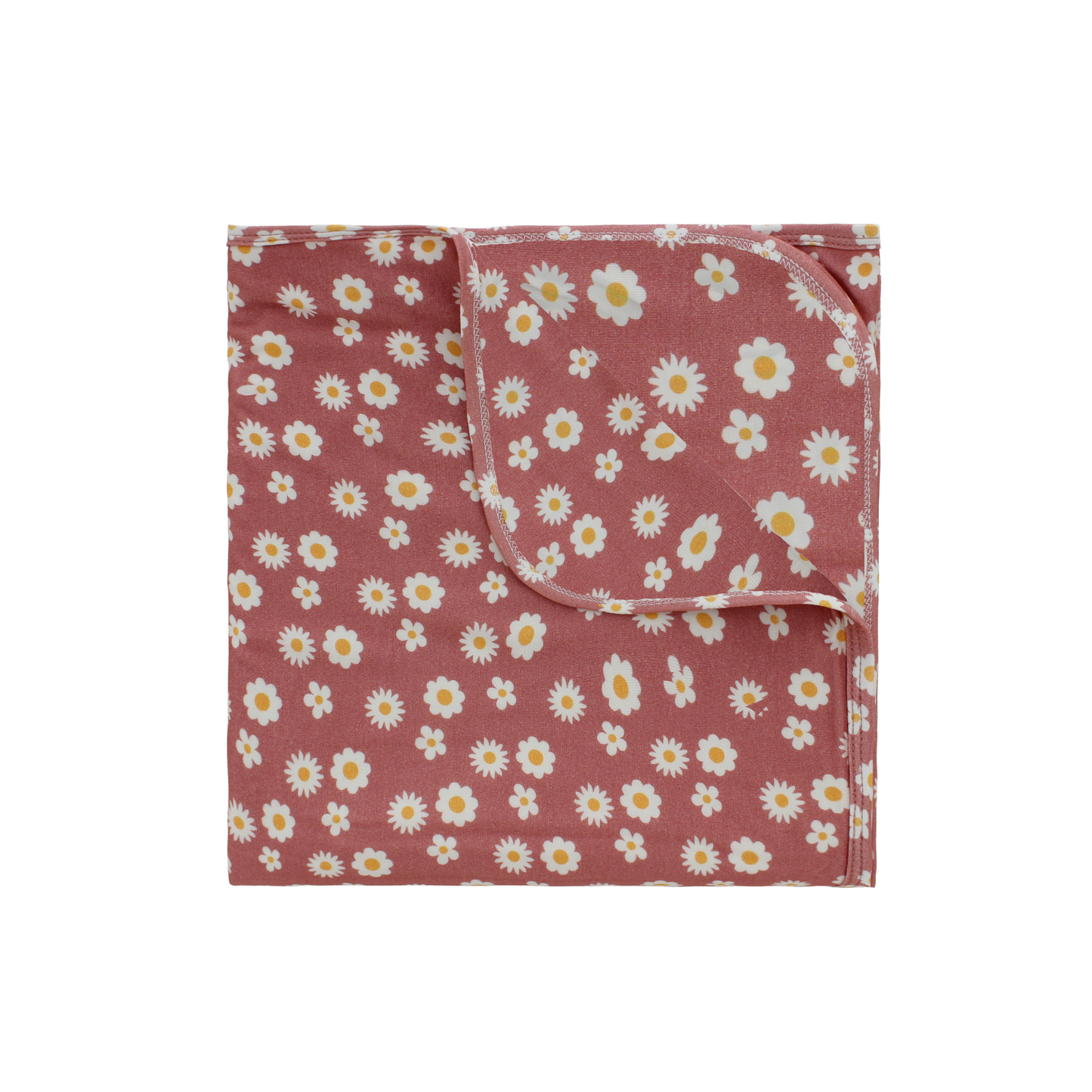 Rose Daisy Luxury Bamboo Blanket Swaddle
