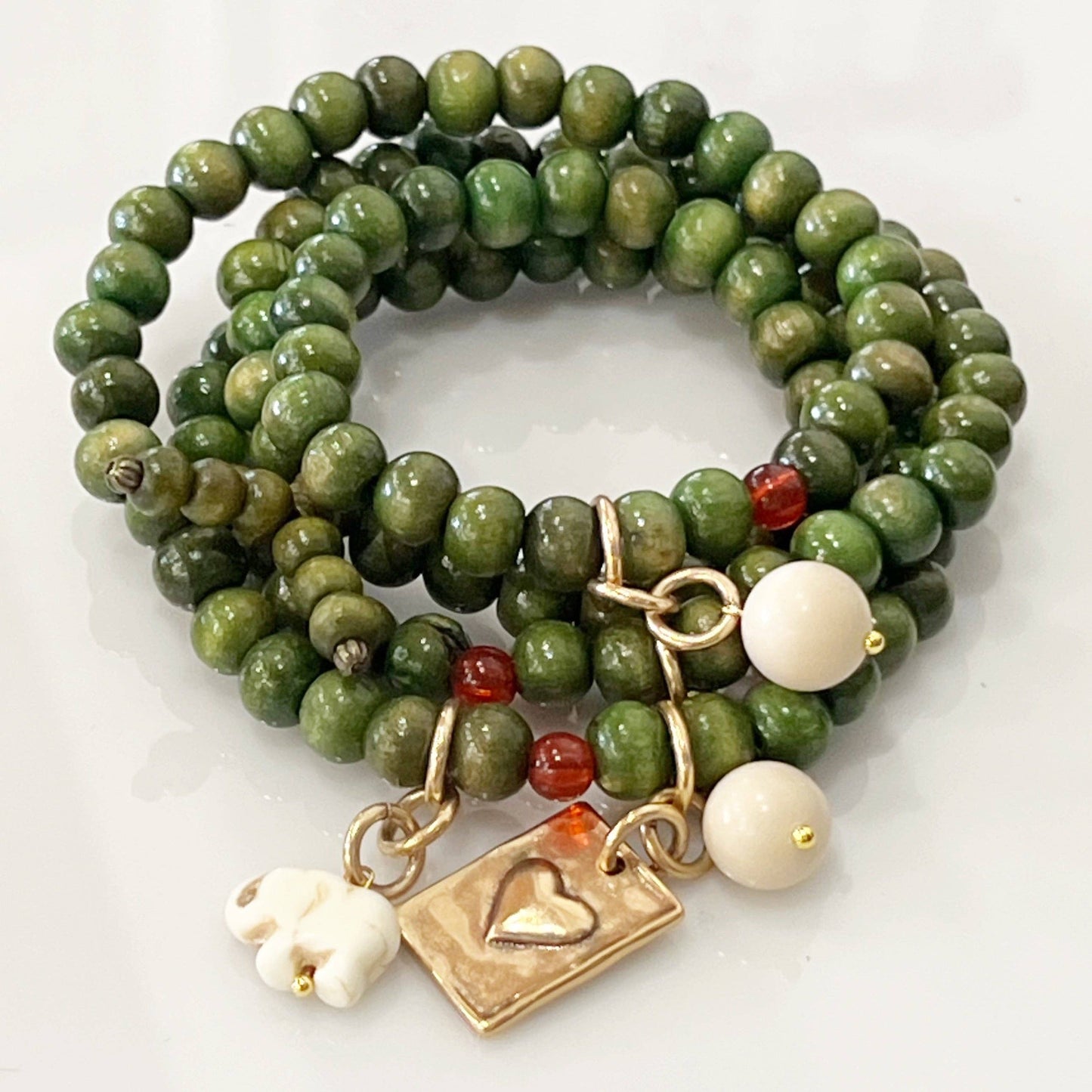 REMEMBER WHO THE FUCK YOU ARE | Boho Wrap: Green / S/M / Gold