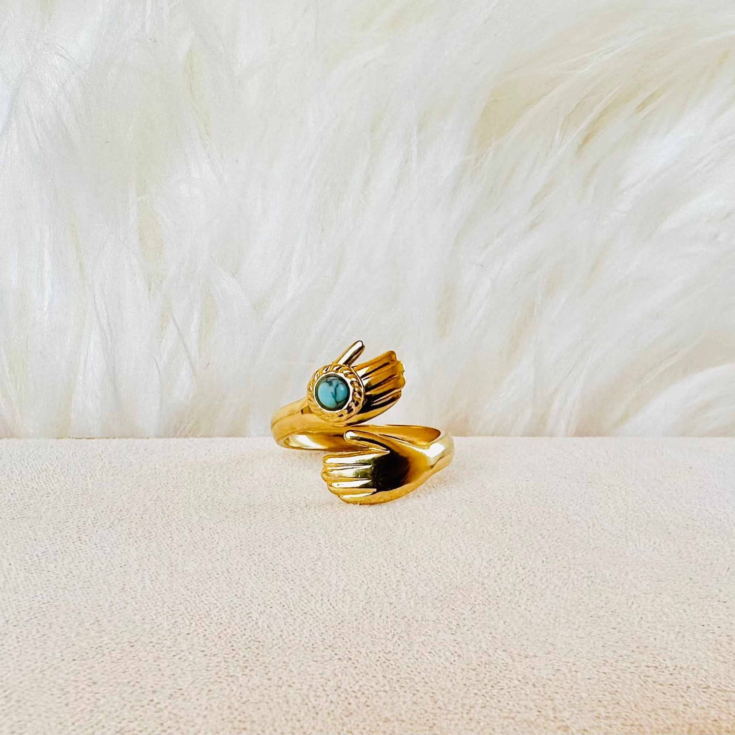 Turquoise Hug Ring