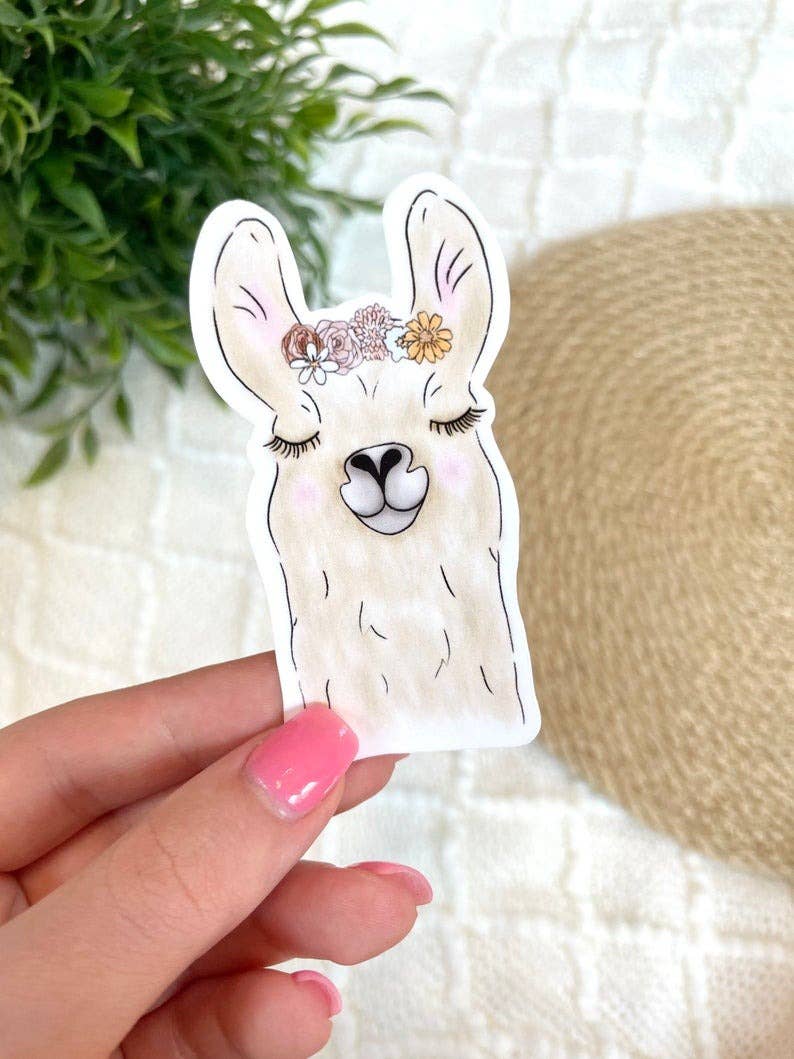 Llama Sticker