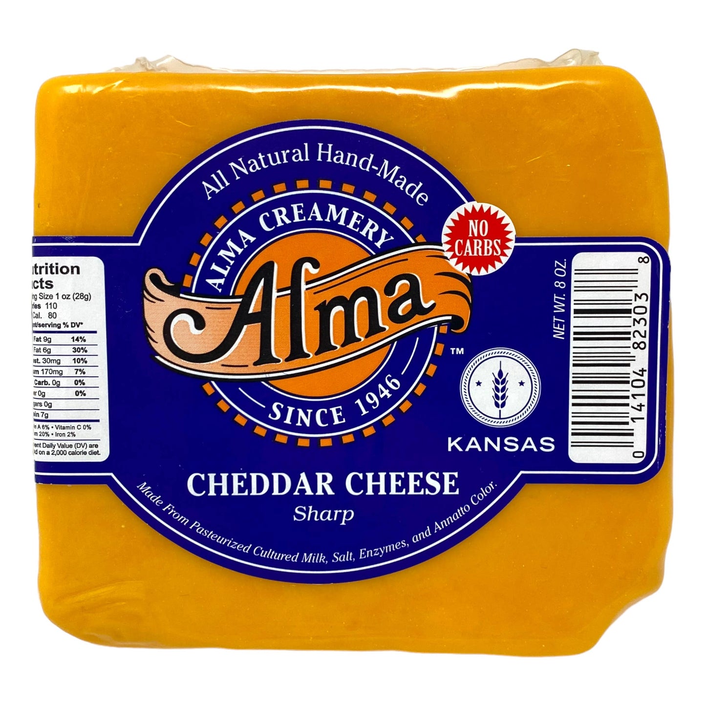 8oz. Sharp Cheddar Block