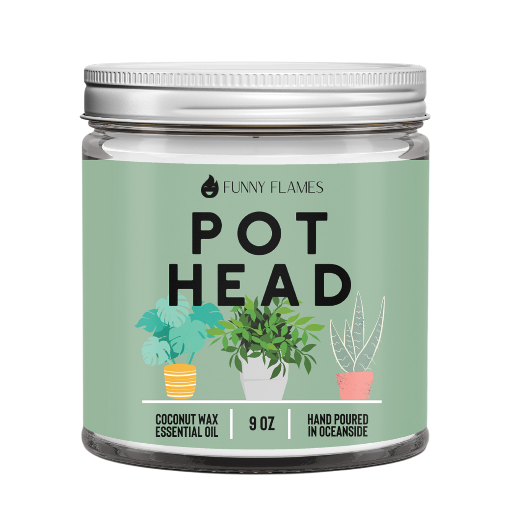 Pot Head, Plant Lover Gift, Plant Parent Gift