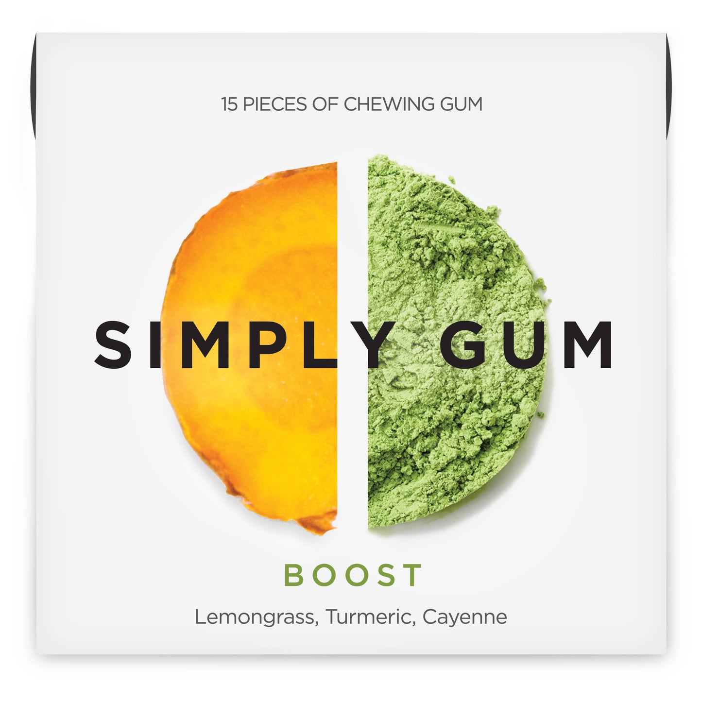 Boost Natural Chewing Gum